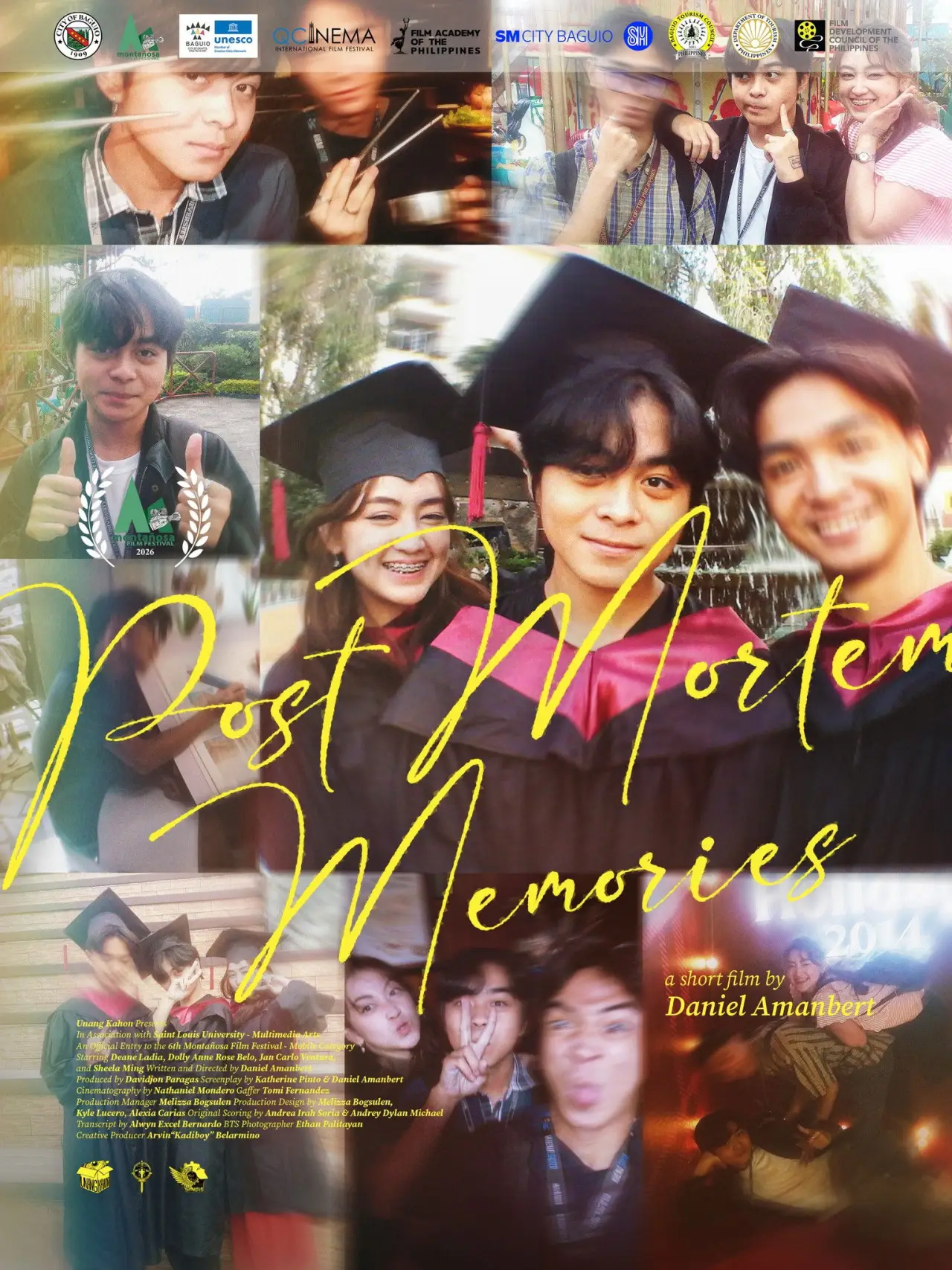 Movie poster "Post Mortem Memories"
