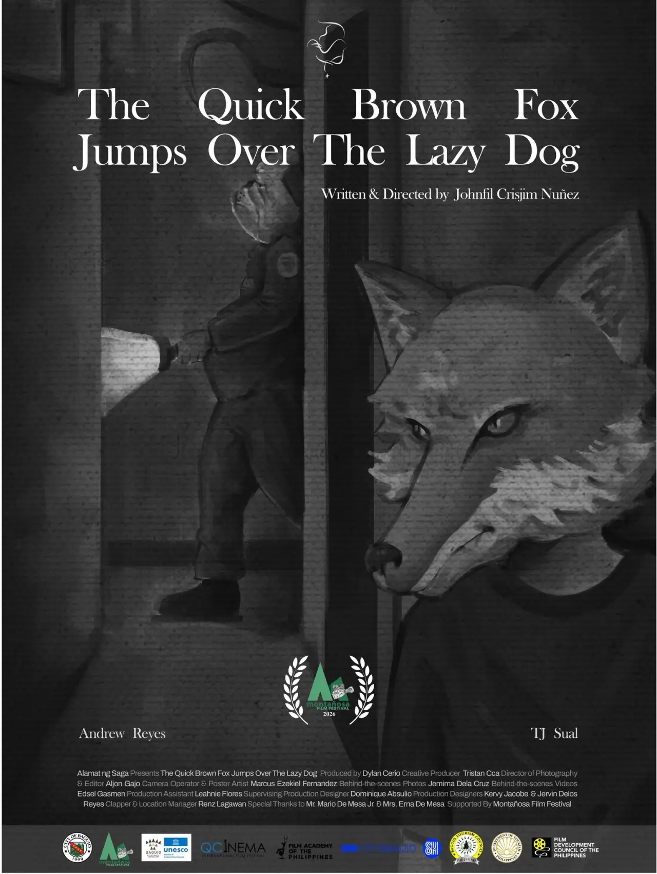 Movie poster "The Quick Brown Fox Jumps Over the Lazy Dog"