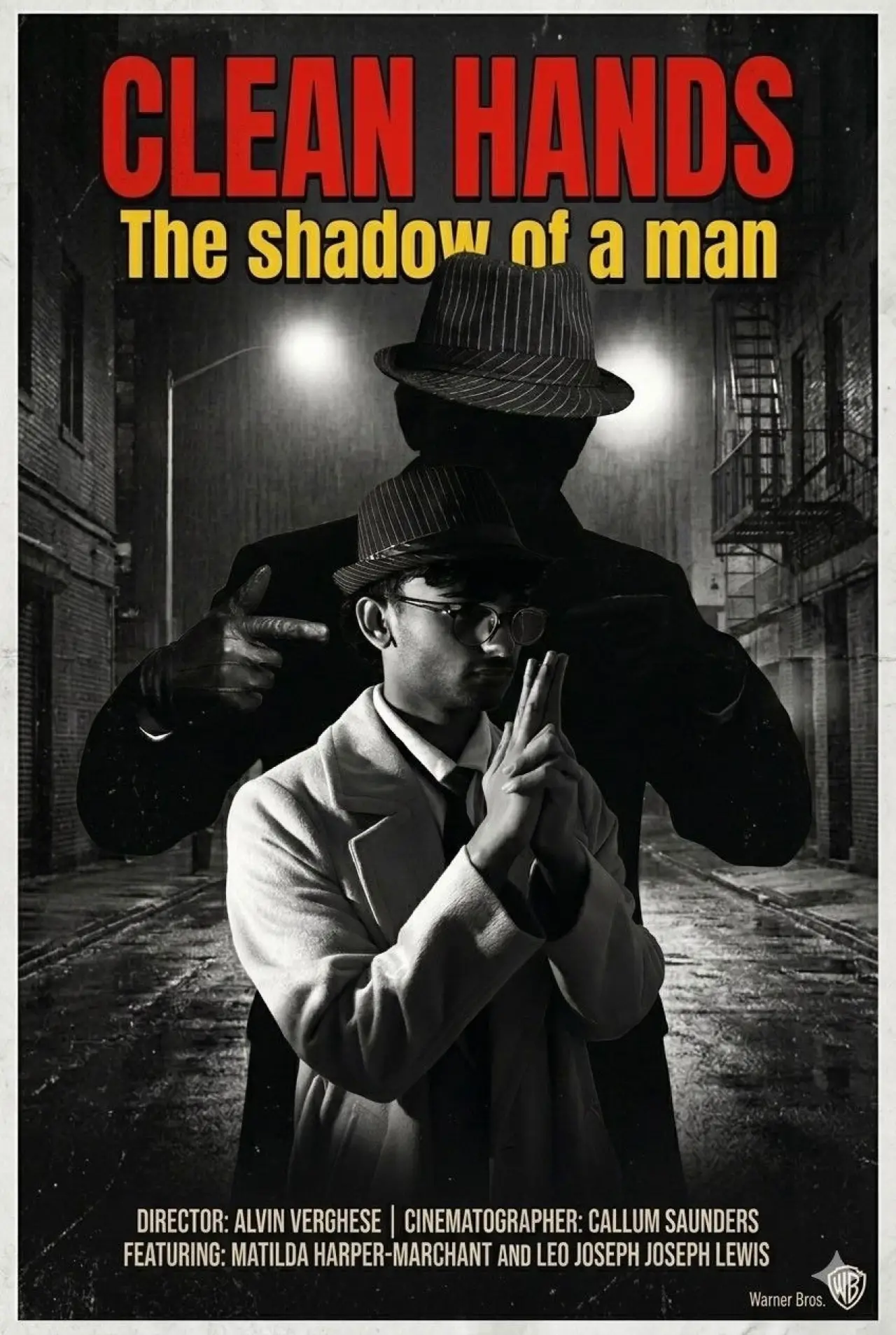 Movie poster "Clean Hands"