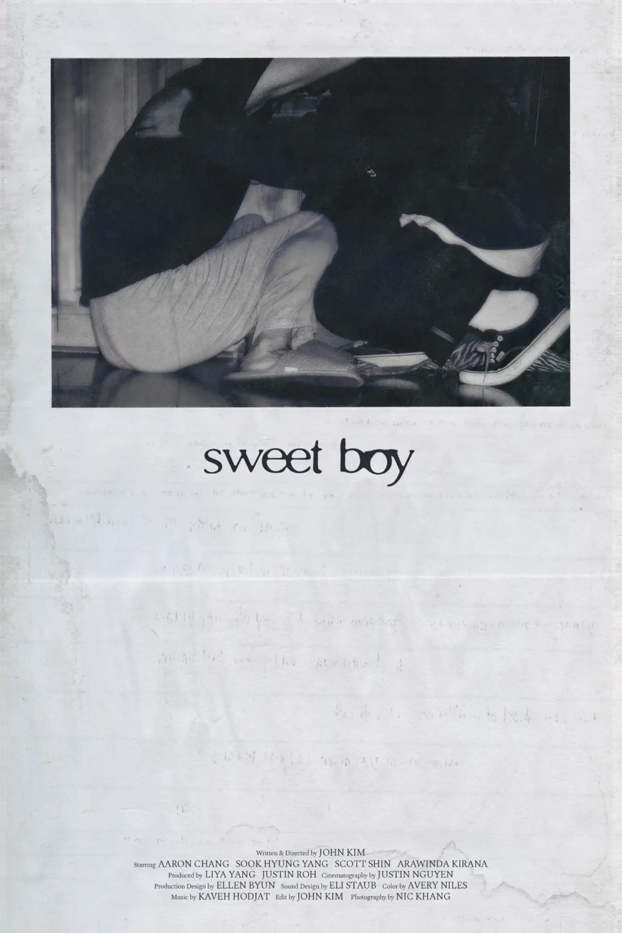 Movie poster "Sweet Boy"
