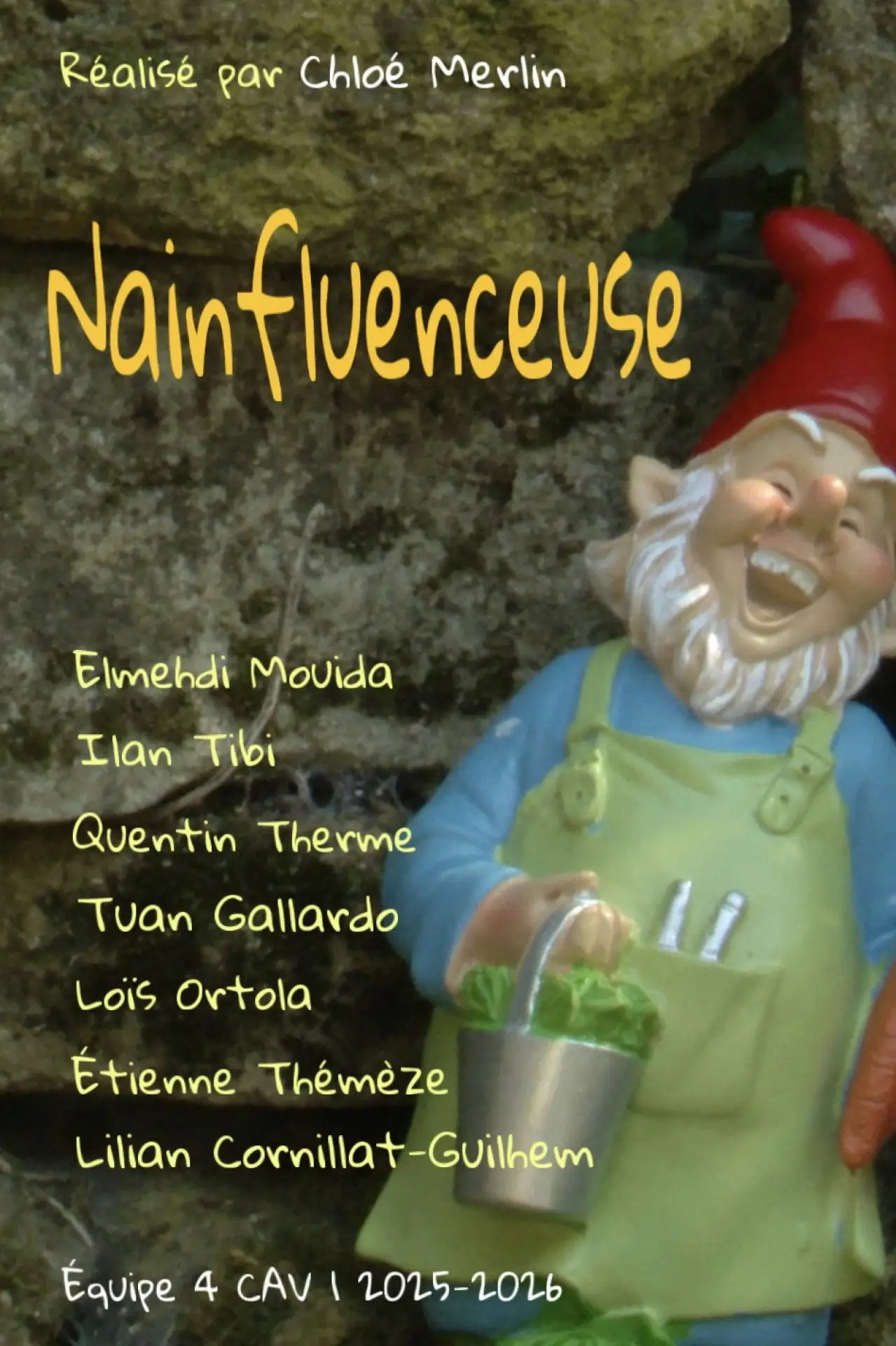 Movie poster "Nainfluenceuse"