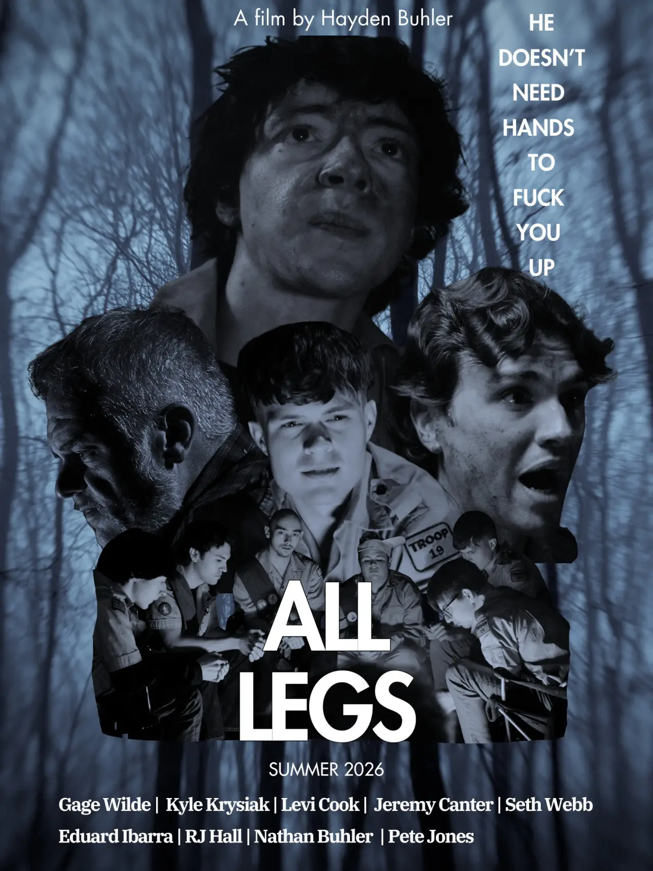 Movie poster "All Legs"