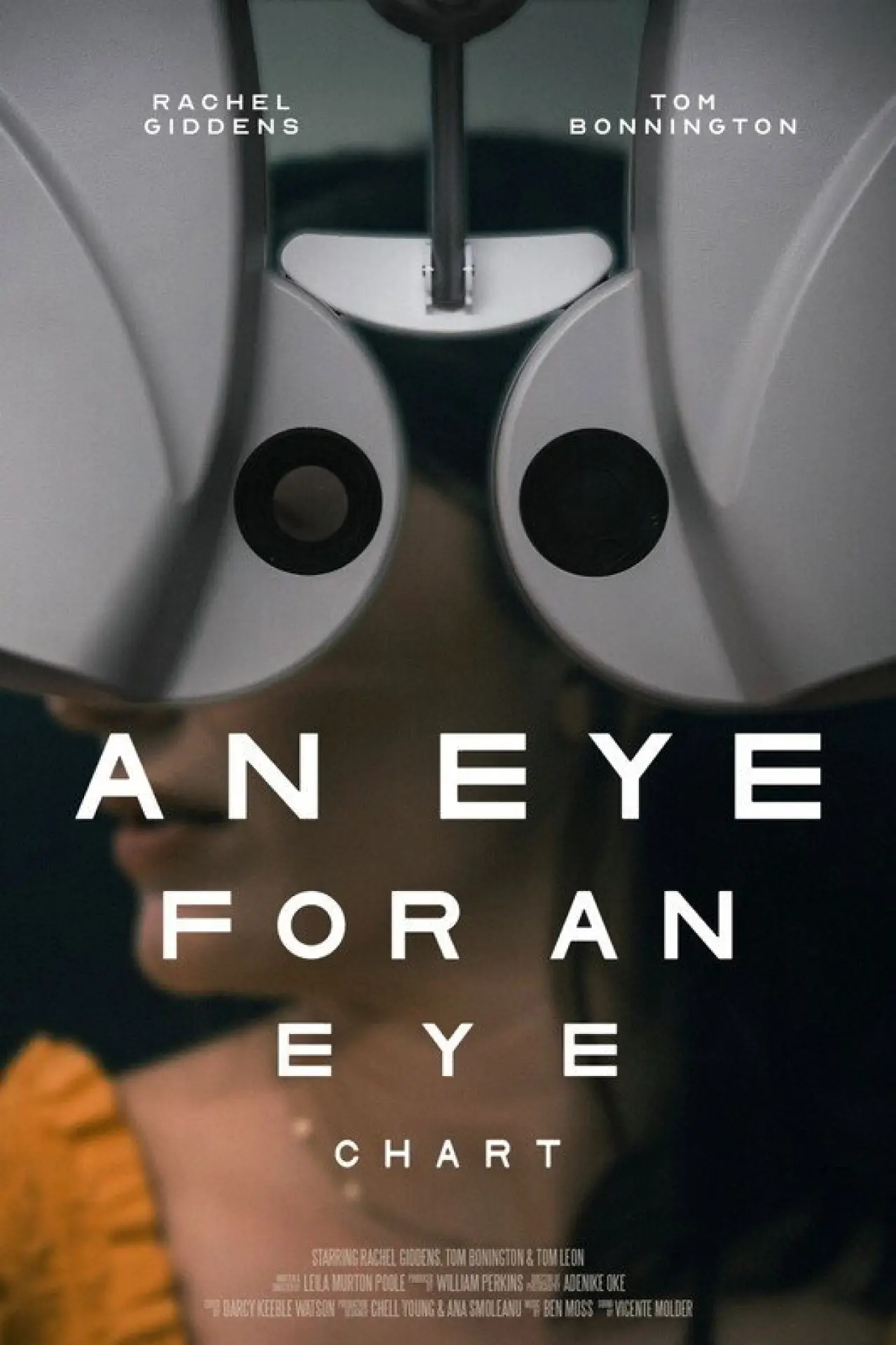Movie poster "An Eye For An Eye Chart"