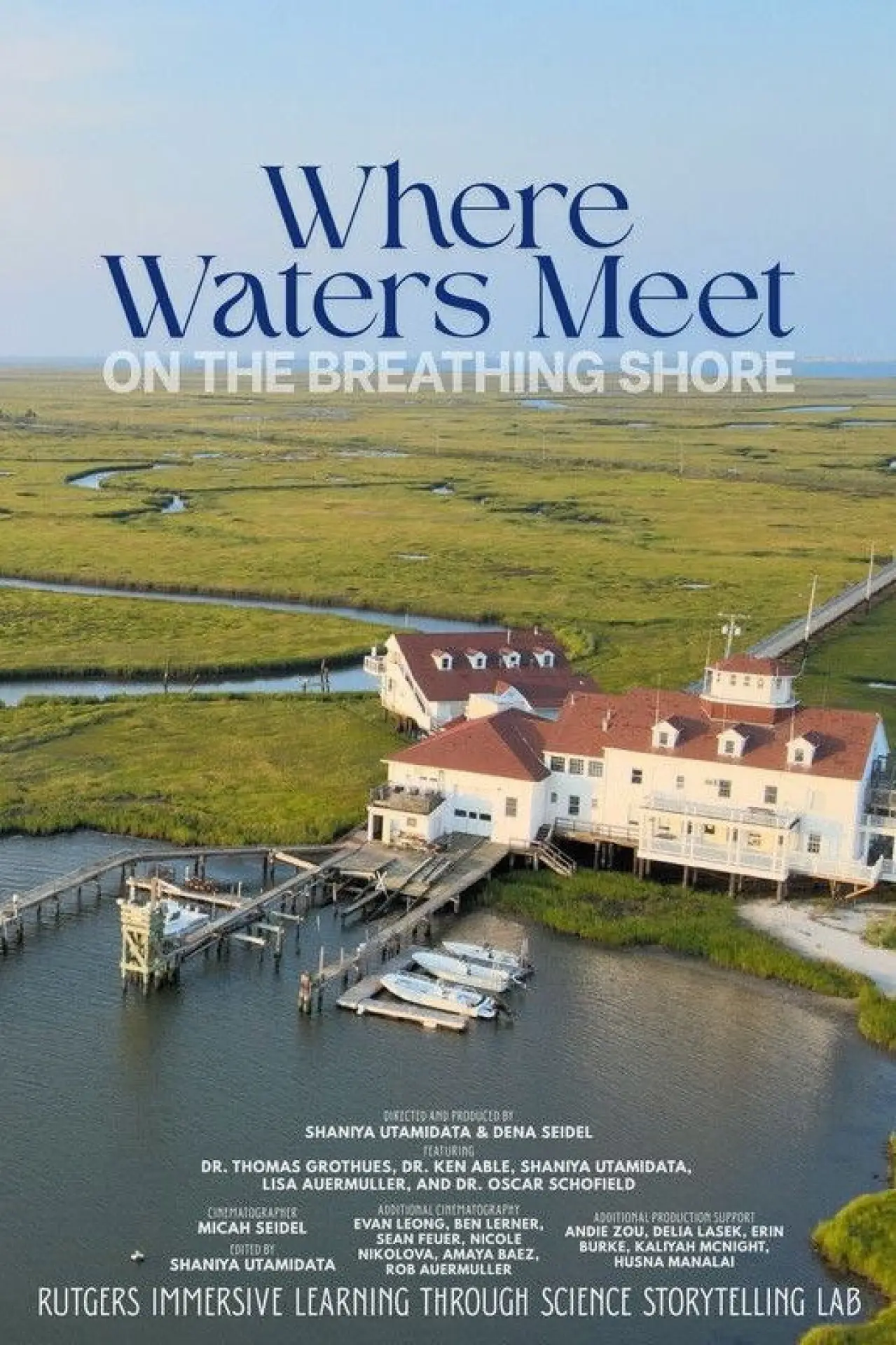 Movie poster "Where the Waters Meet on the Breathing Shore"