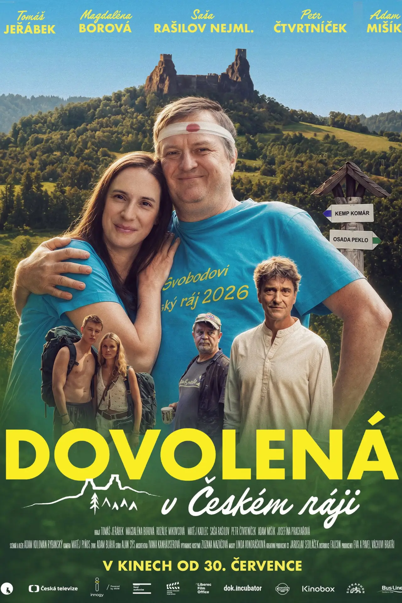 Movie poster "Dovolená v Českém ráji"