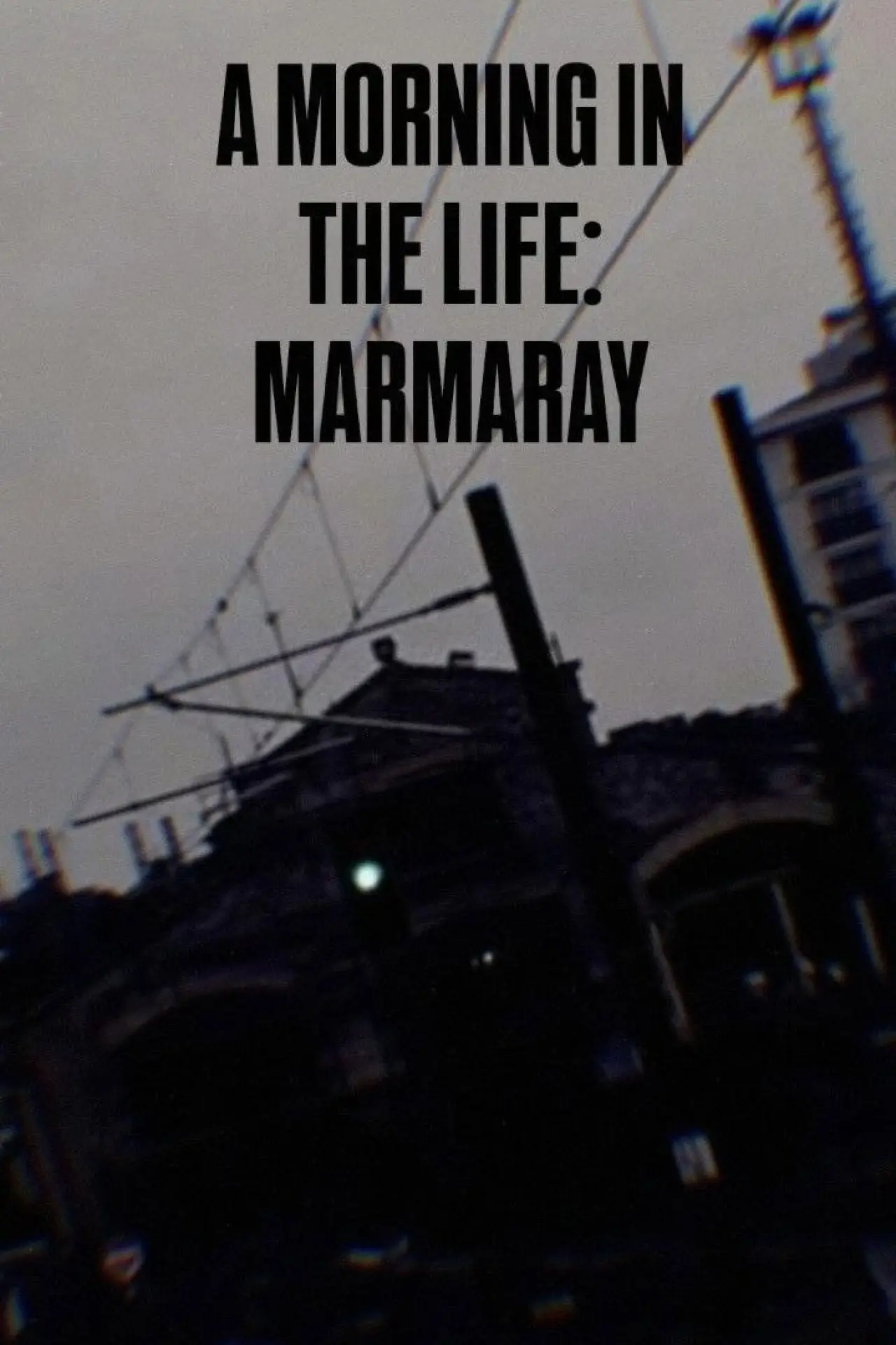 Movie poster "A Morning in the Life: Marmaray"