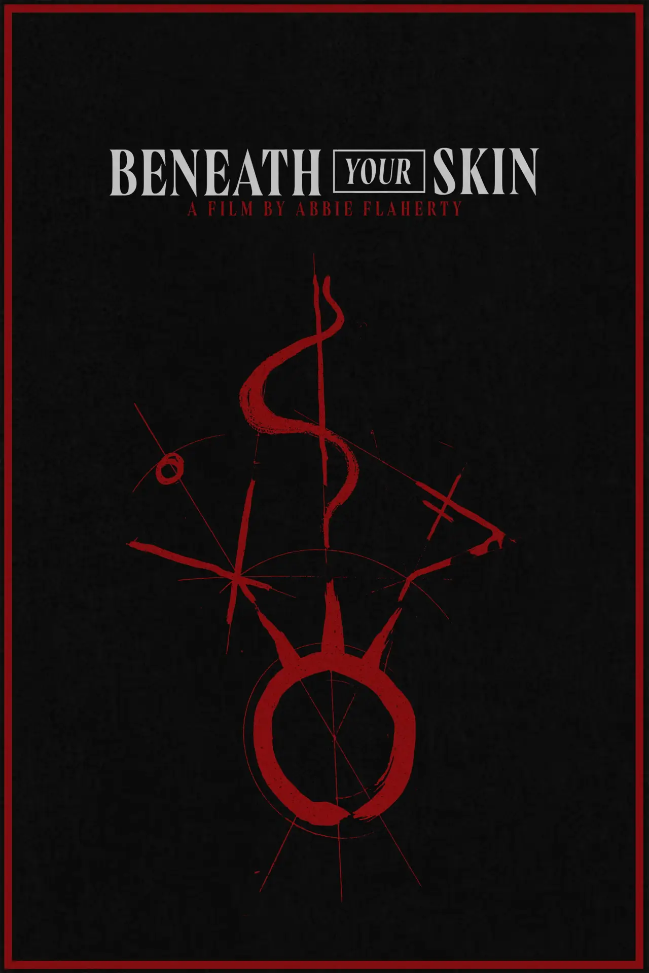 Movie poster "Beneath Your Skin"