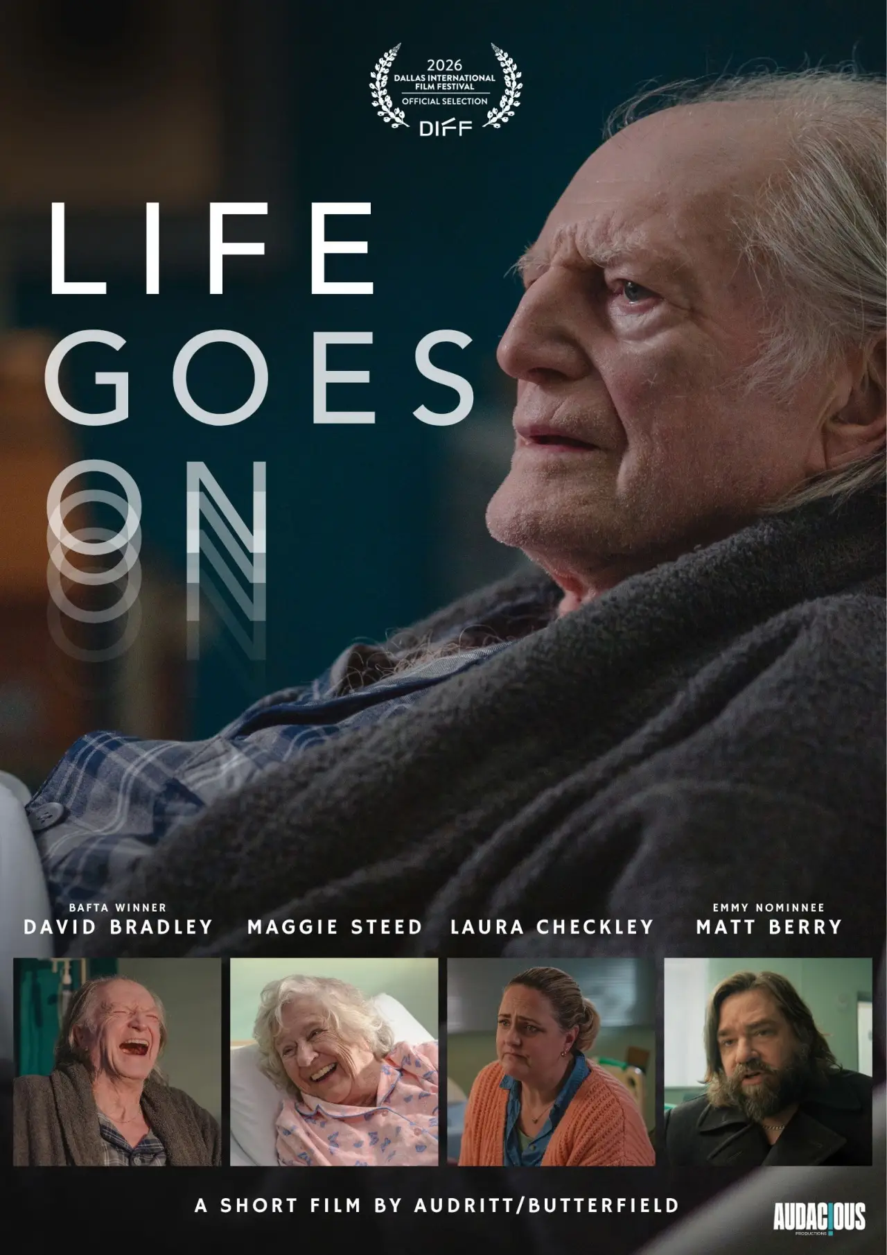 Movie poster "Life Goes On"