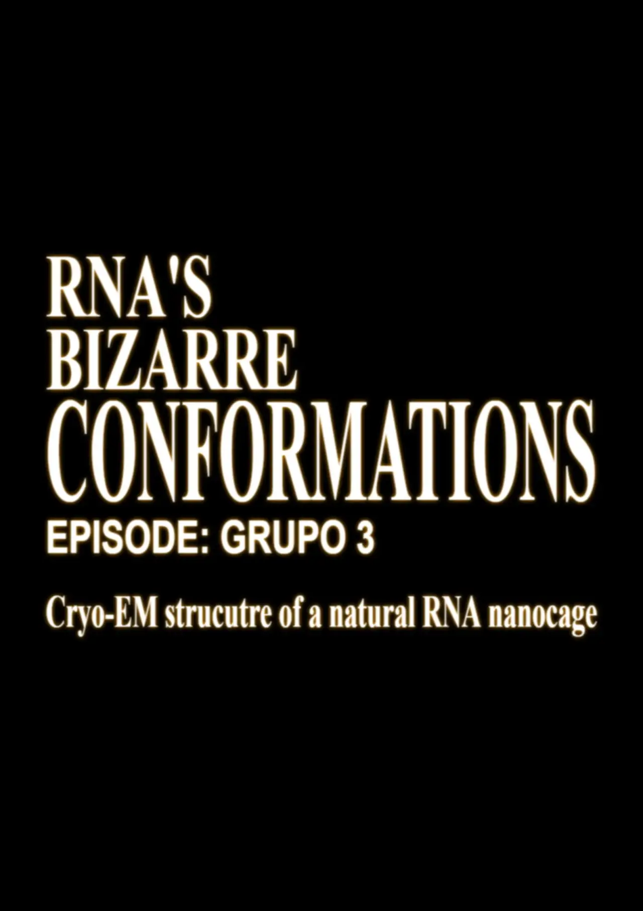 Movie poster "RNA