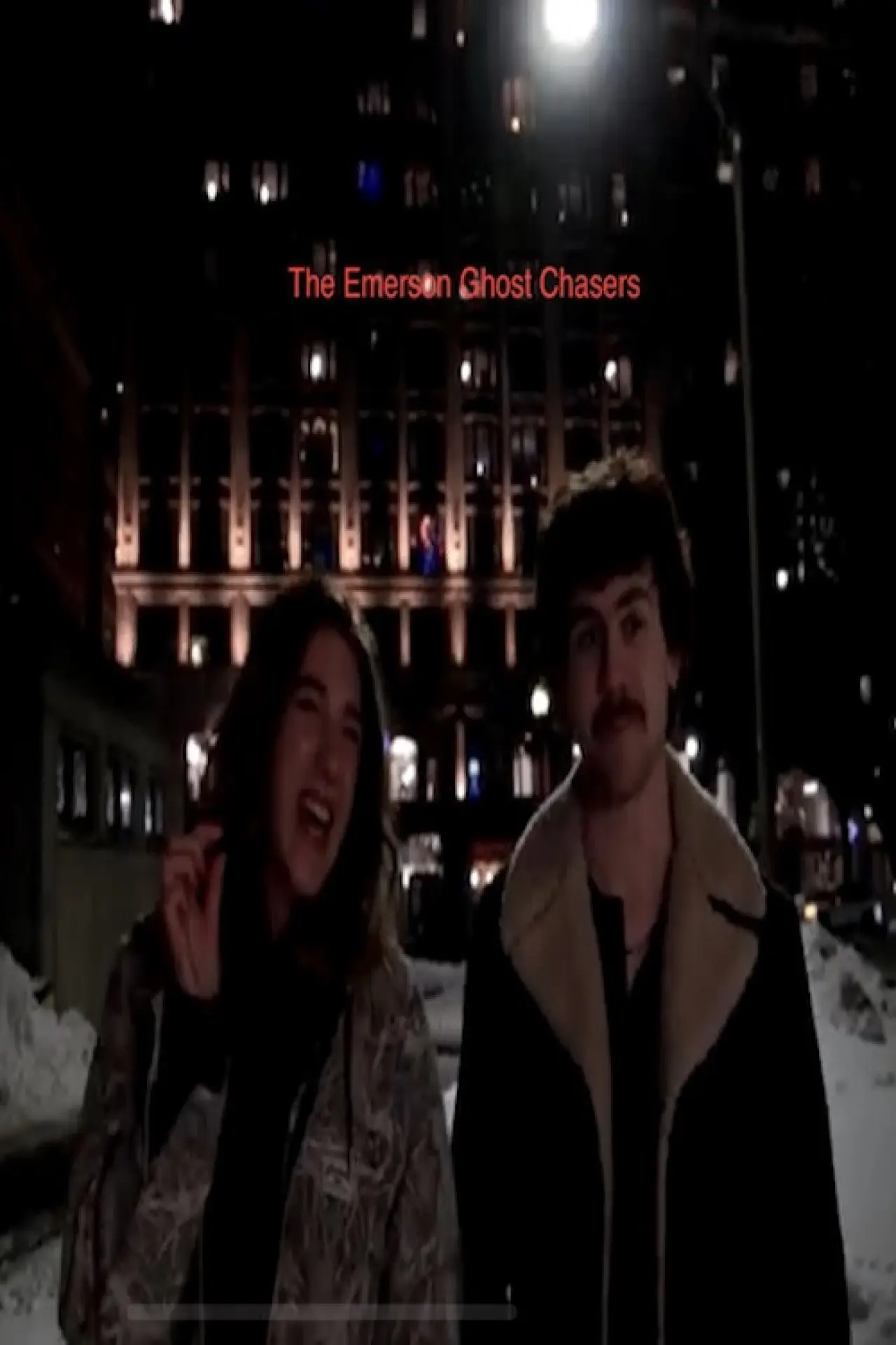 Movie poster "The Emerson Ghost Chasers"