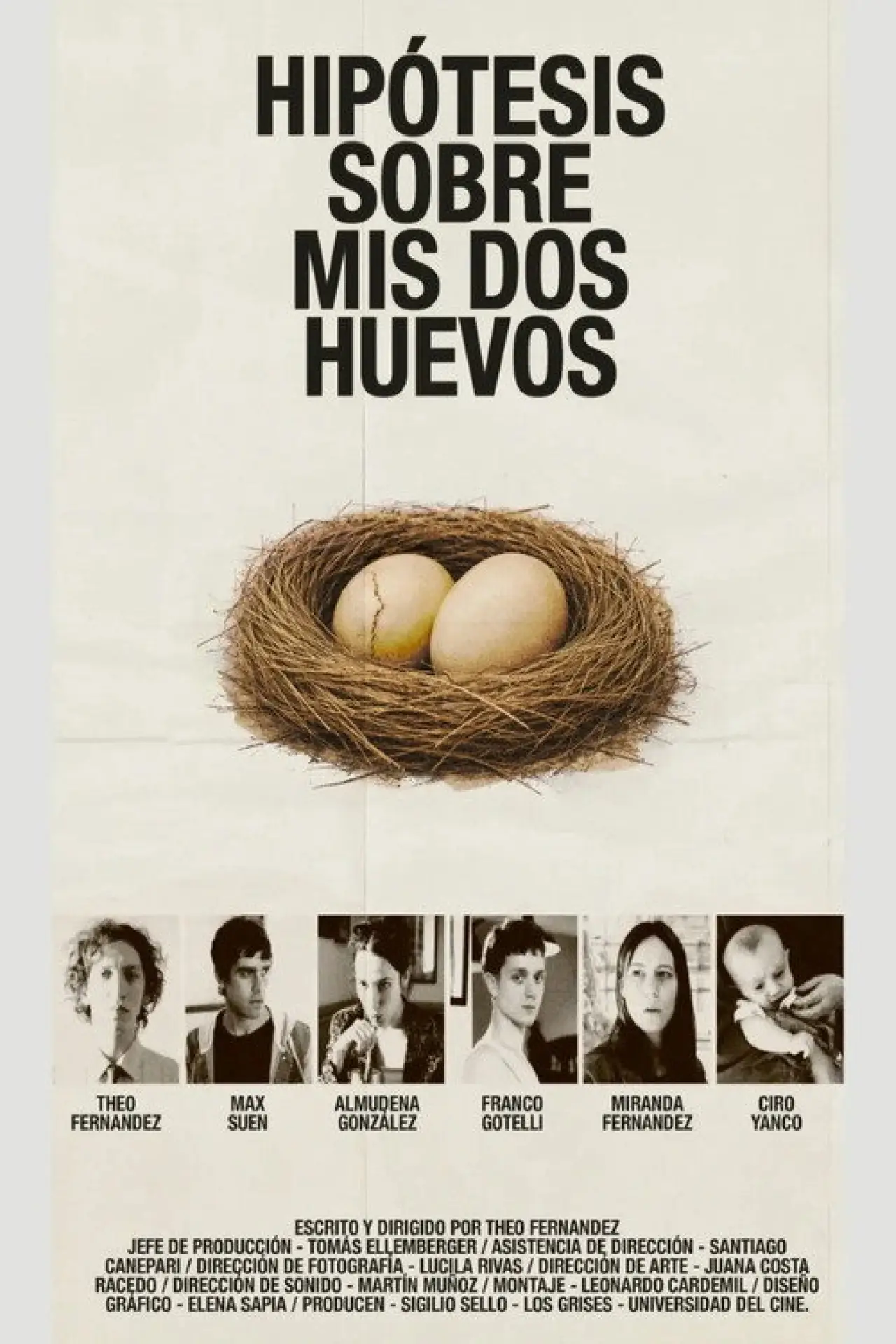 Movie poster "Hypothesis on My Two Balls"