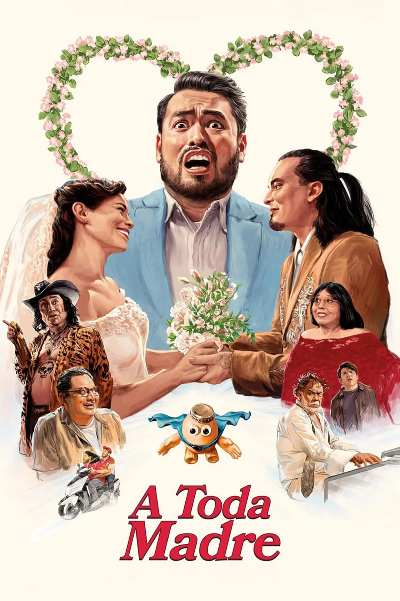 Movie poster "A Toda Madre"