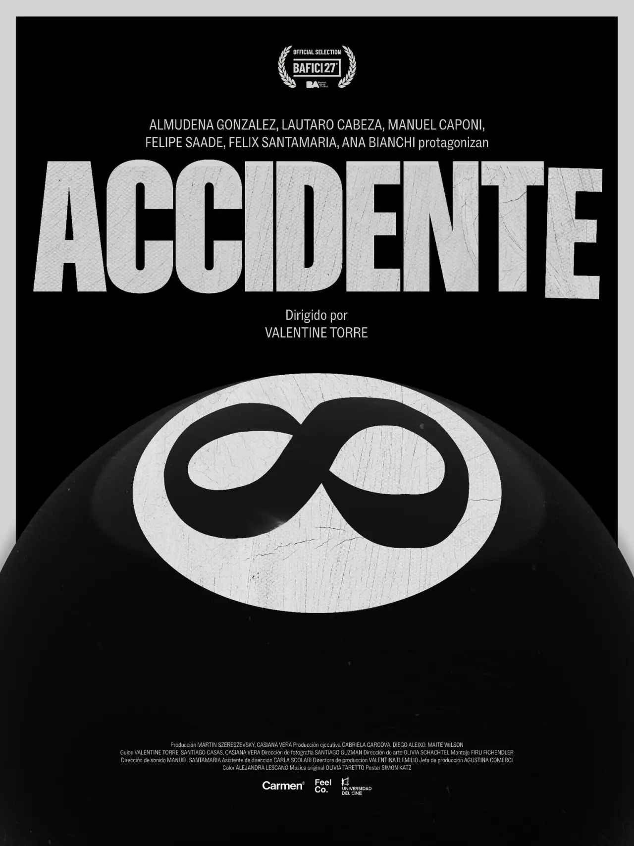 Movie poster "Accidente"