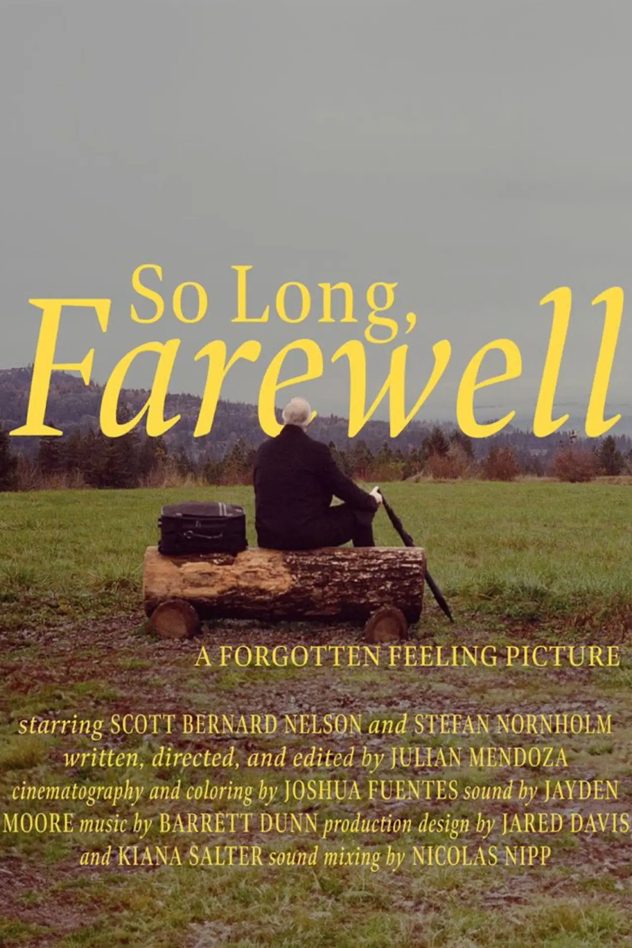 Movie poster "So Long, Farewell"