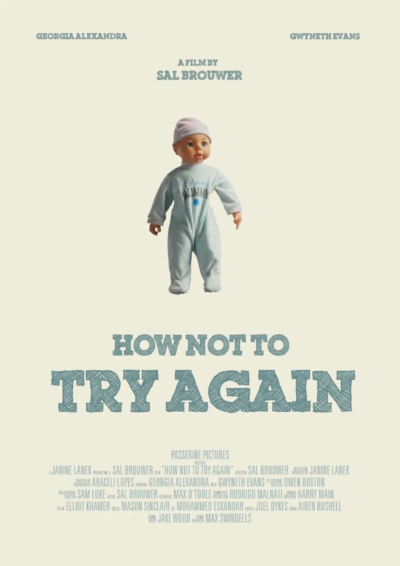 Movie poster "How Not To Try Again"