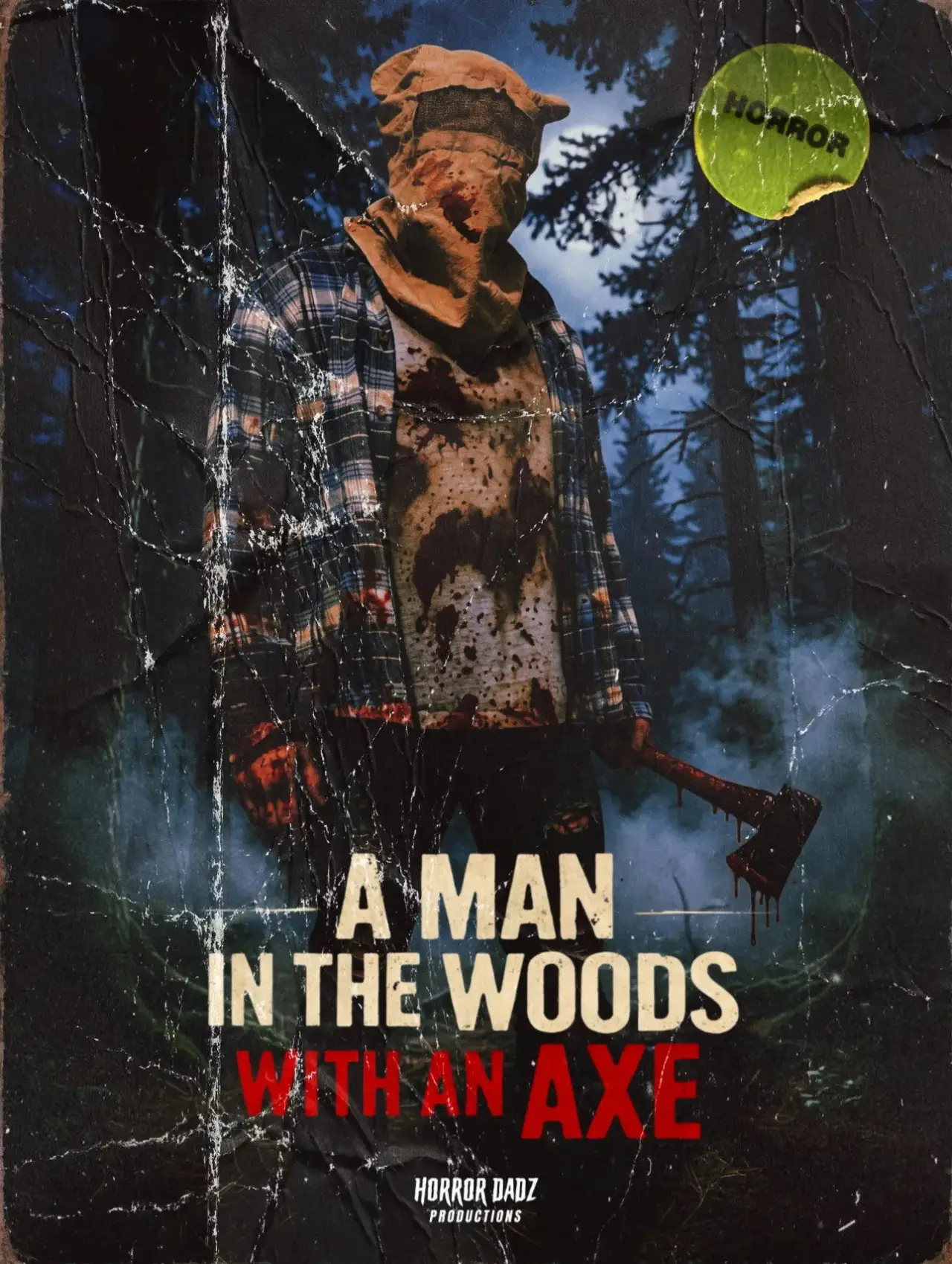 Movie poster "A Man in the Woods with an Axe"
