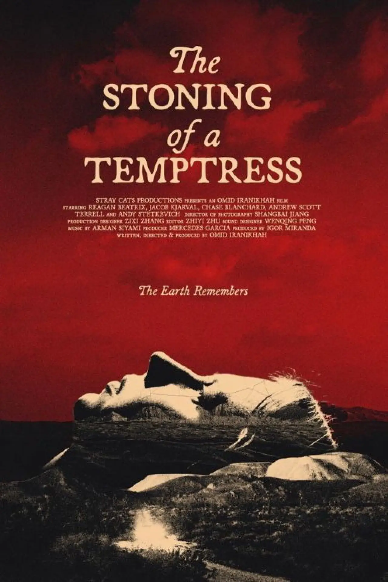 Movie poster "The Stoning of a Temptress"