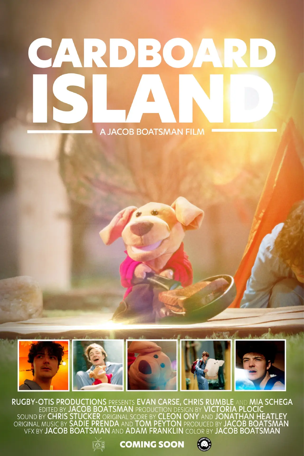 Movie poster "Cardboard Island"