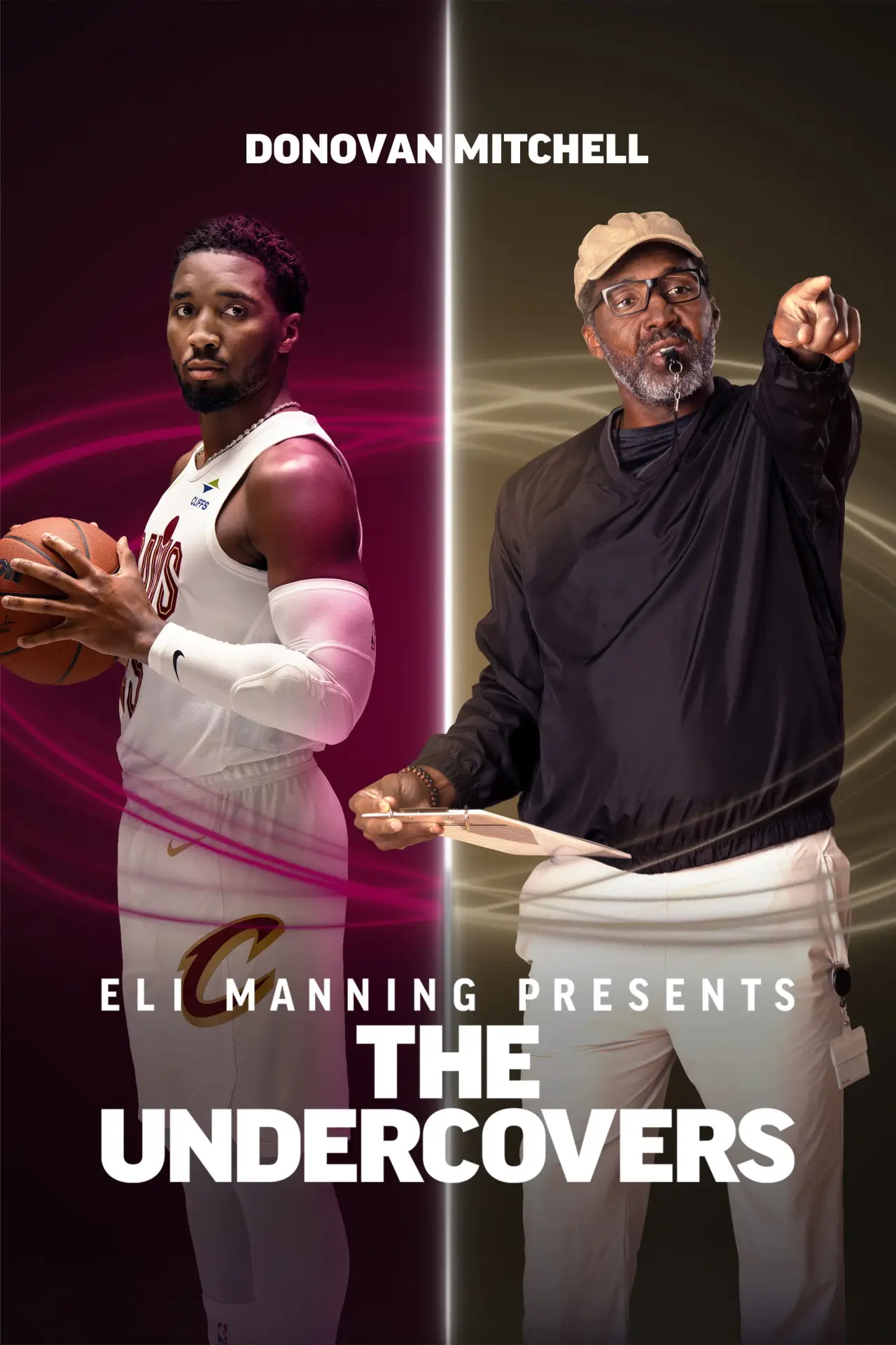 Movie poster "Eli Manning Presents: The Undercovers - Donovan Mitchell"