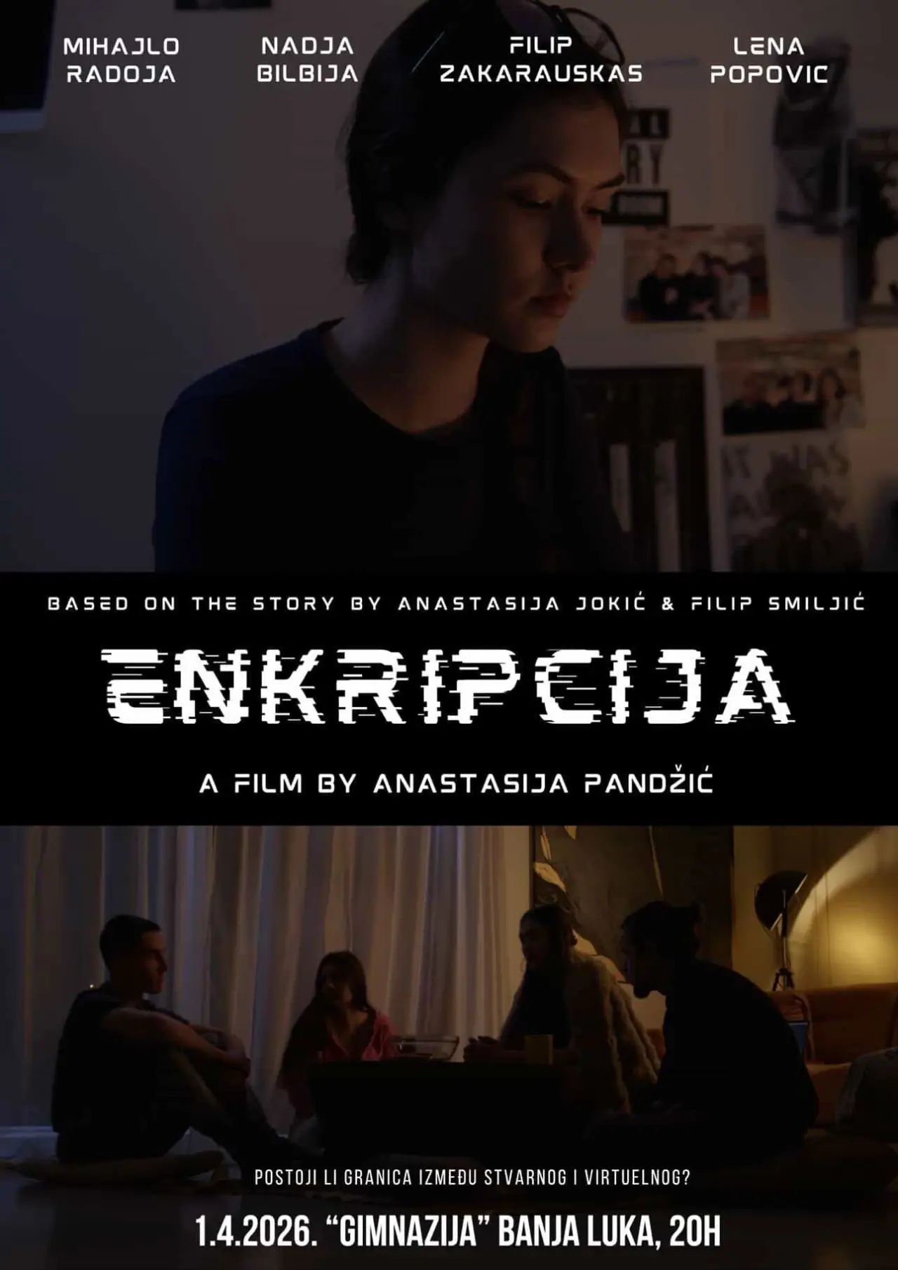 Movie poster "Enkripcija"
