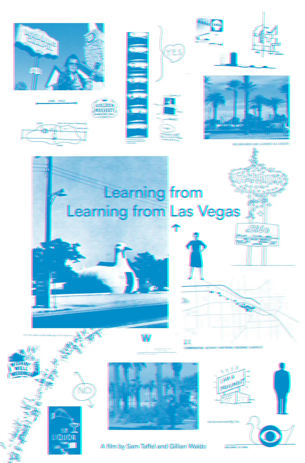 Movie poster "Learning from Learning from Las Vegas"