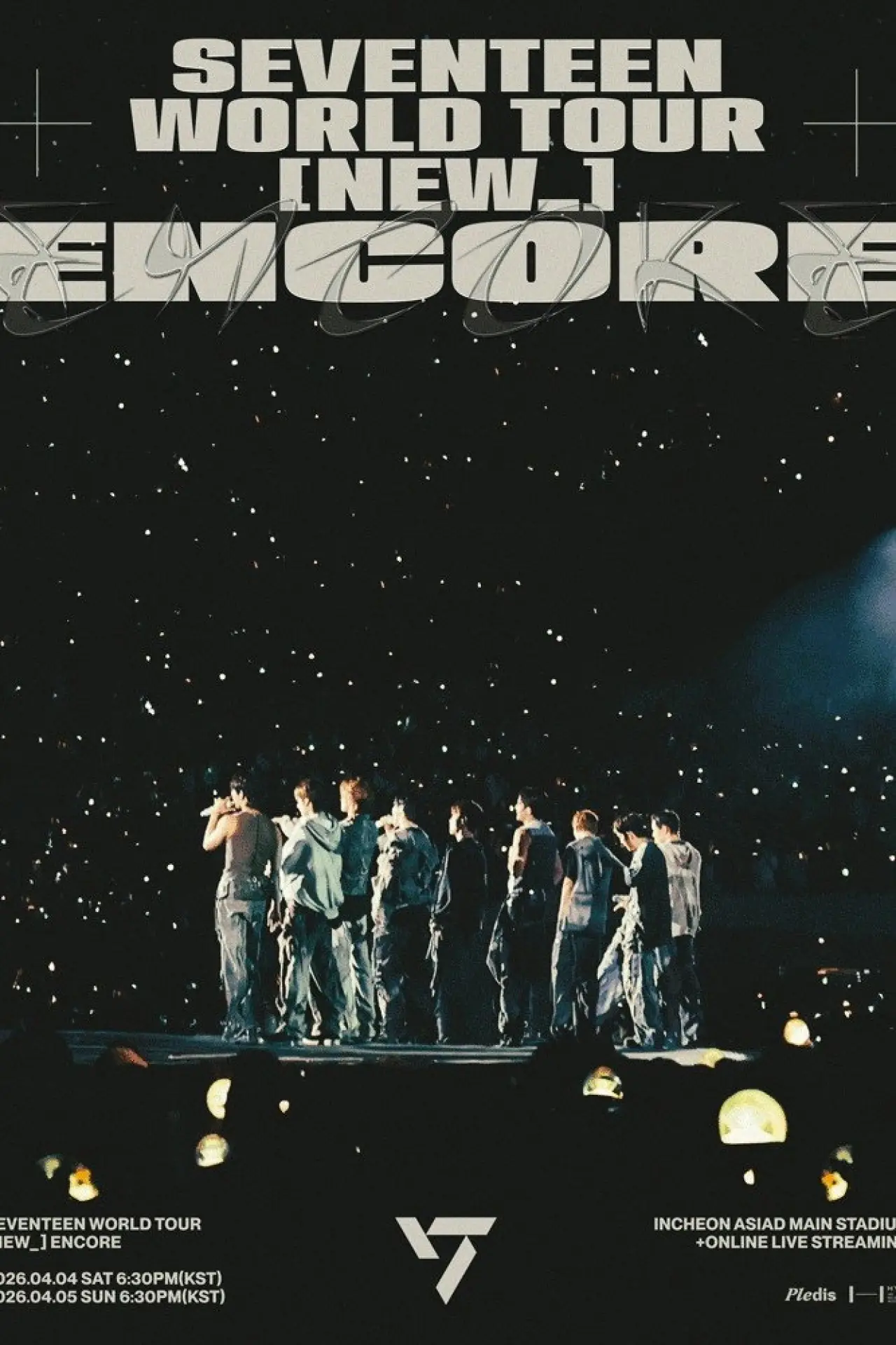 Movie poster "SEVENTEEN WORLD TOUR [NEW_] ENCORE"