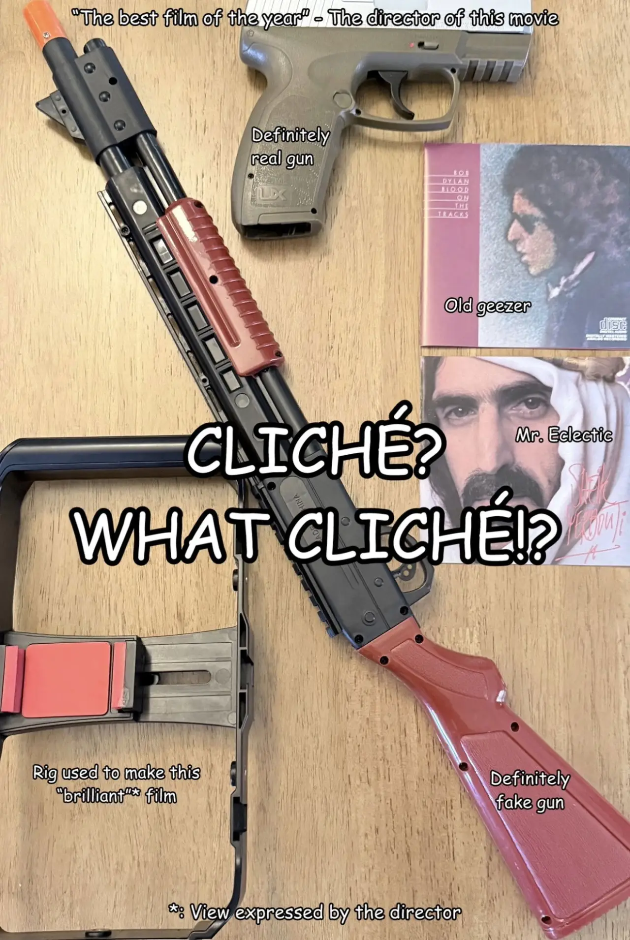 Movie poster "Cliché? What Cliché!?"
