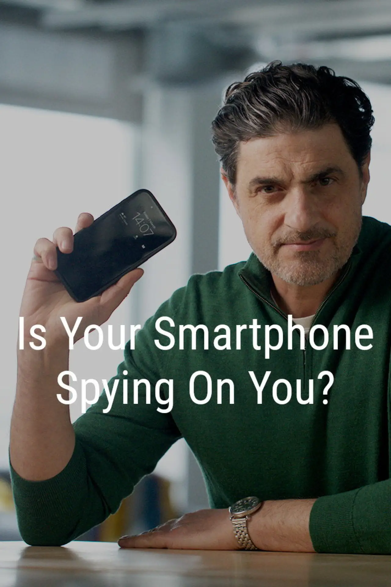 Movie poster "Is Your Smartphone Spying On You?"