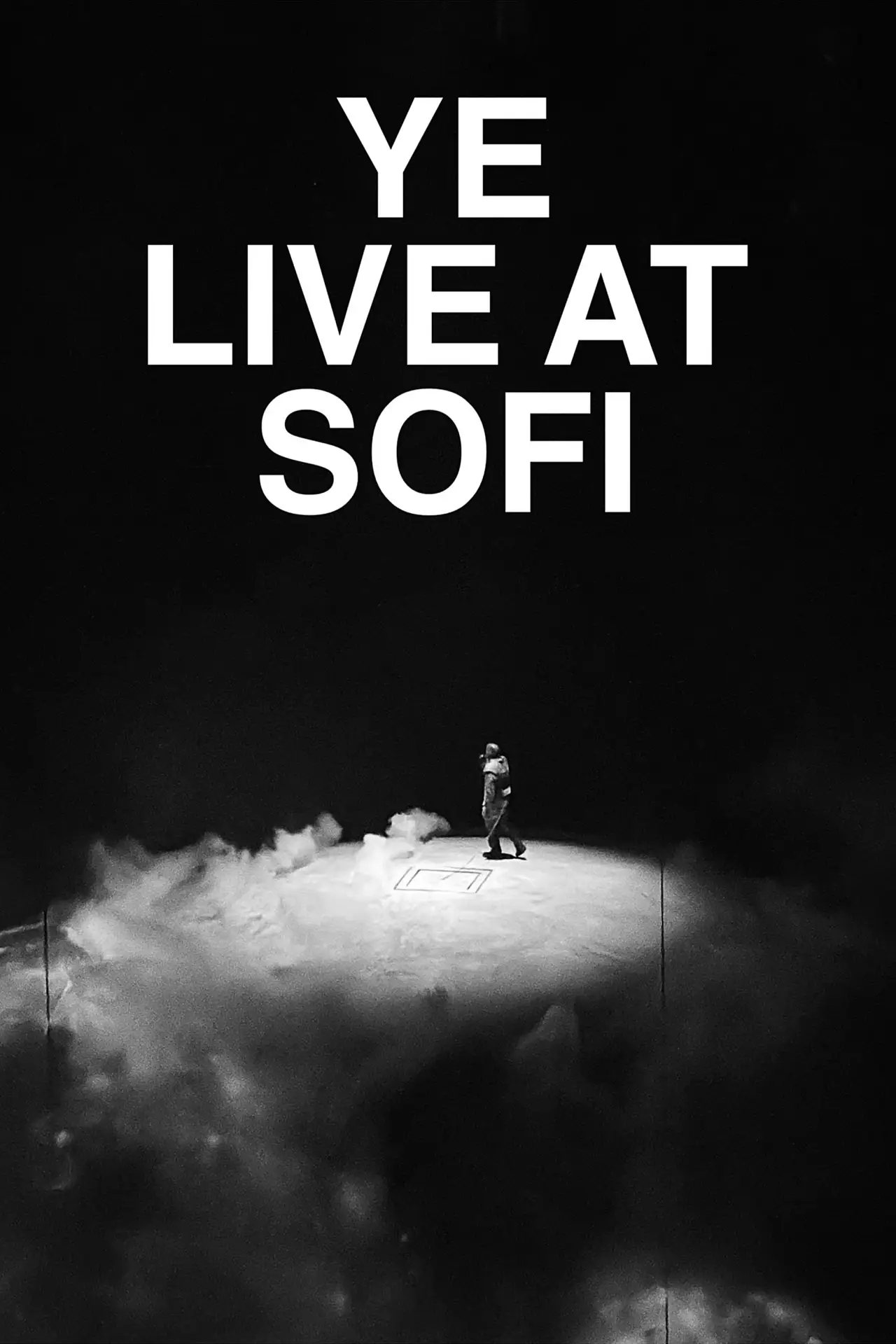 Movie poster "Ye Live at SoFi"