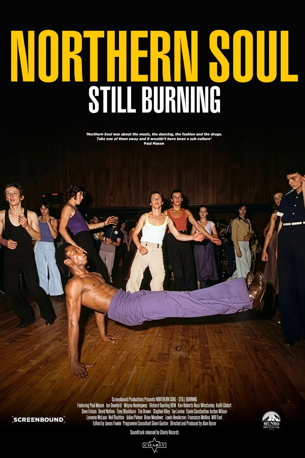 Movie poster "Northern Soul: Still Burning"
