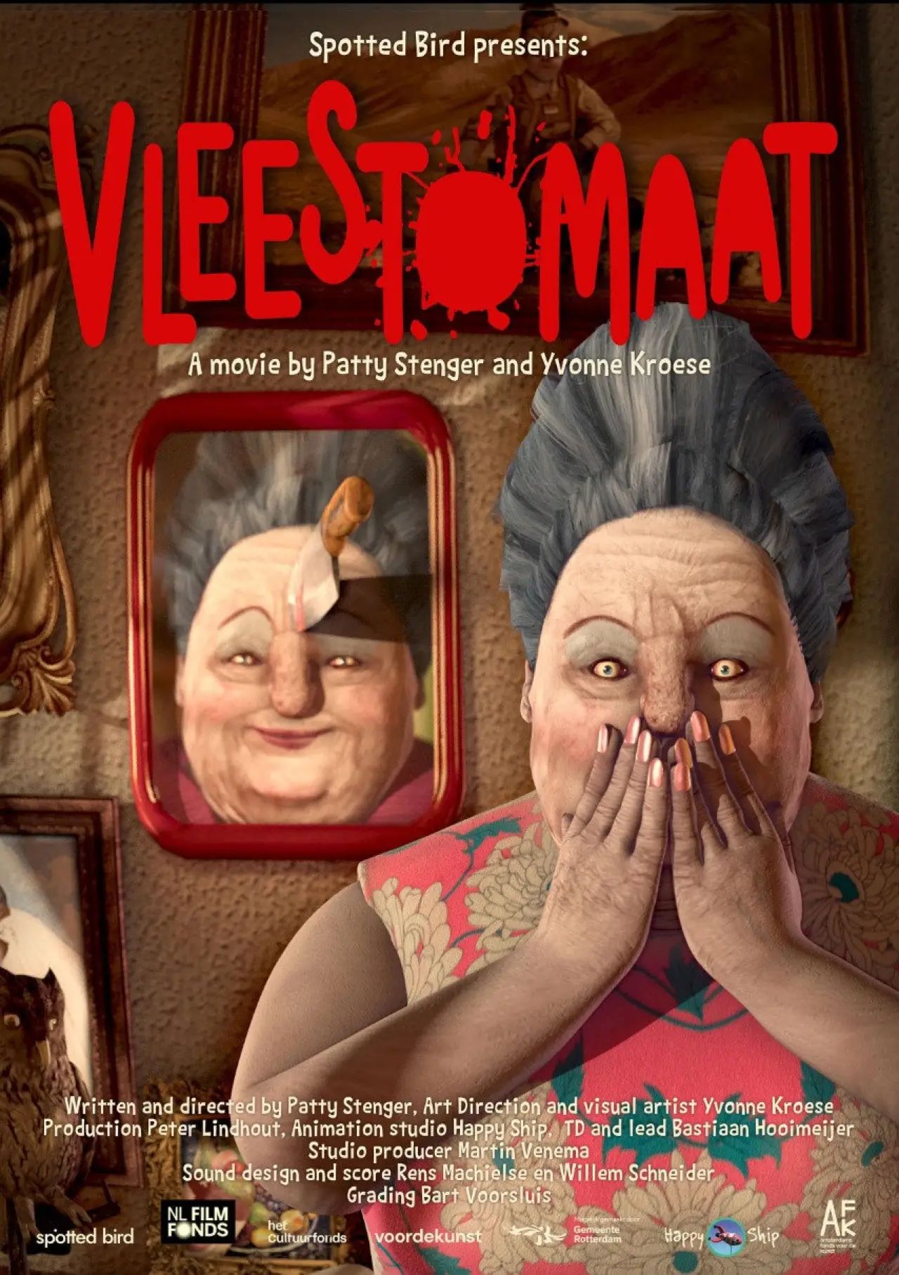 Movie poster "Vleestomaat"