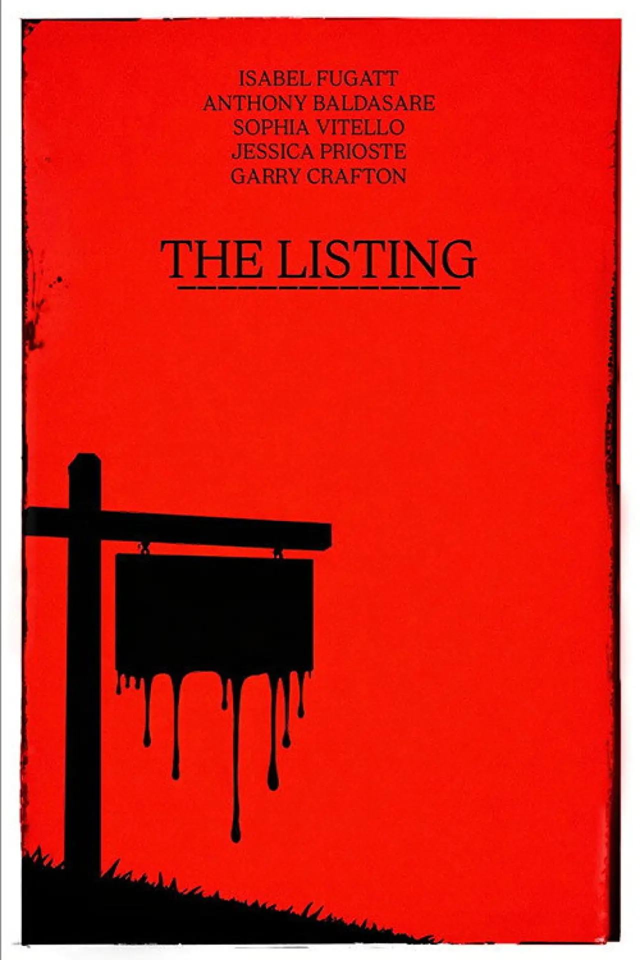 Movie poster "The Listing"