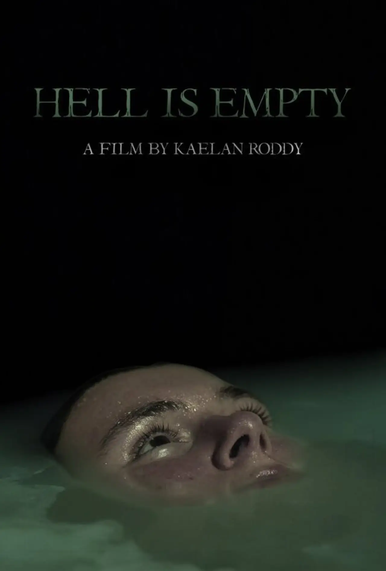 Movie poster "Hell is Empty"