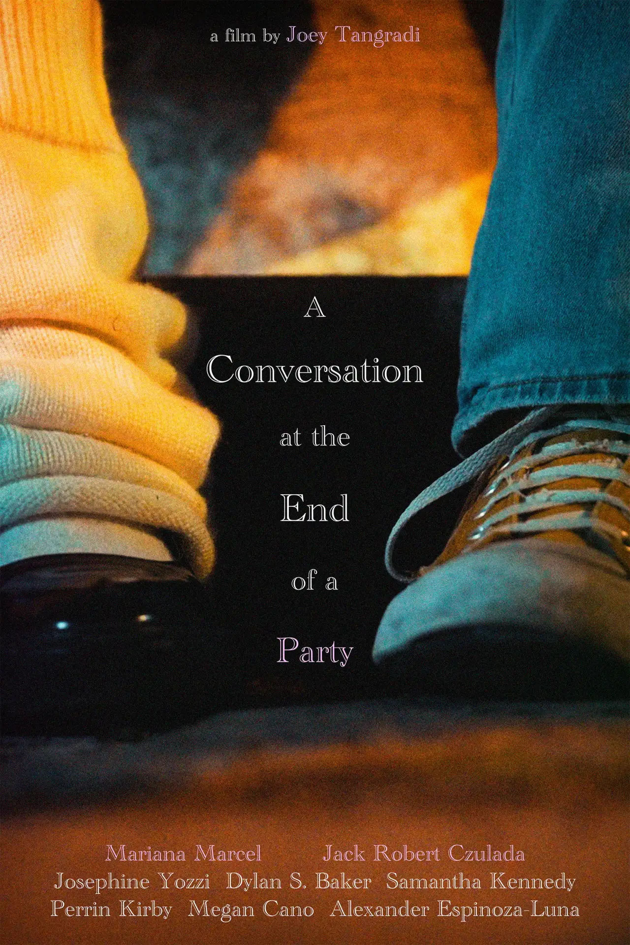 Movie poster "A Conversation at the End of a Party"