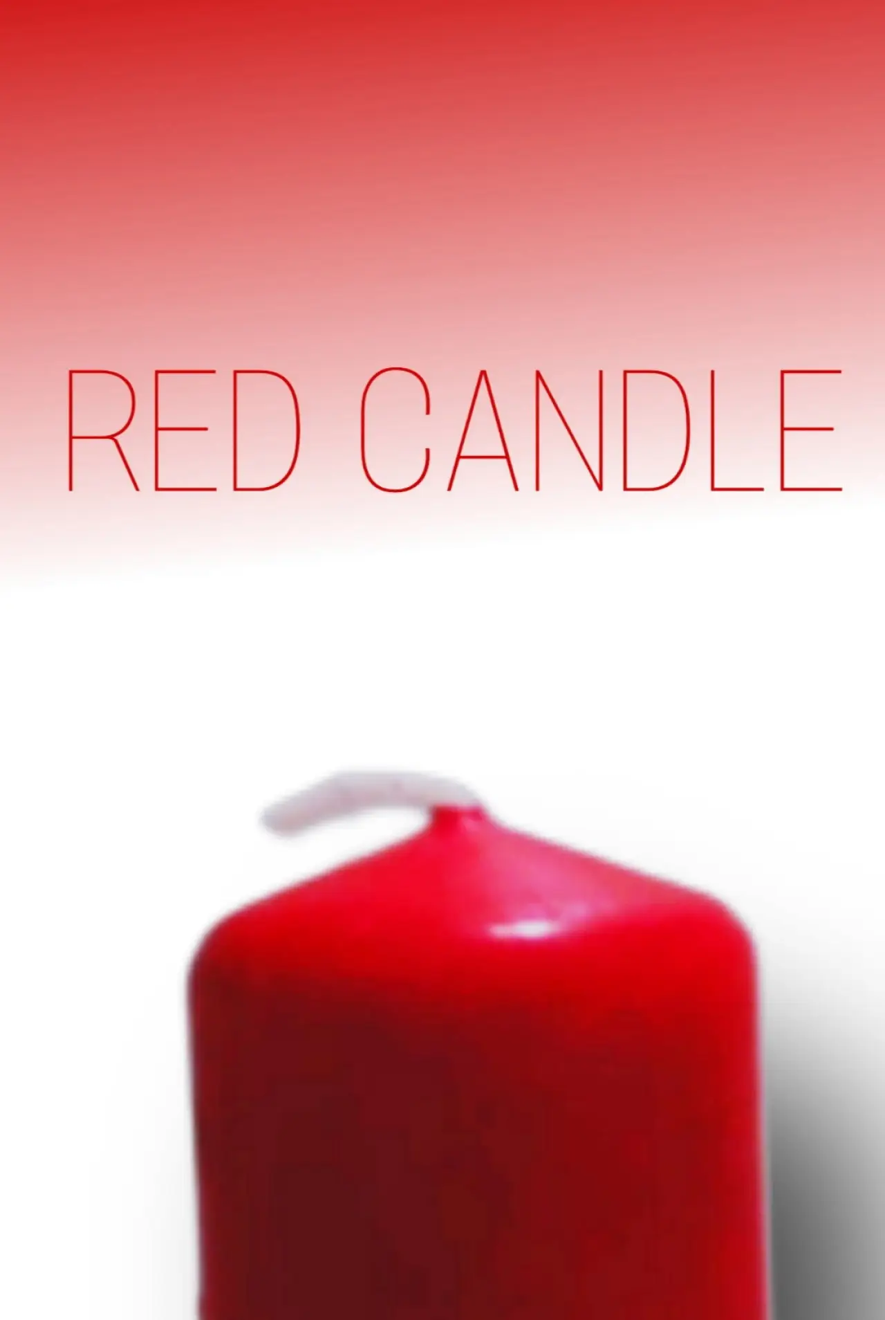 Movie poster "Red Candle"
