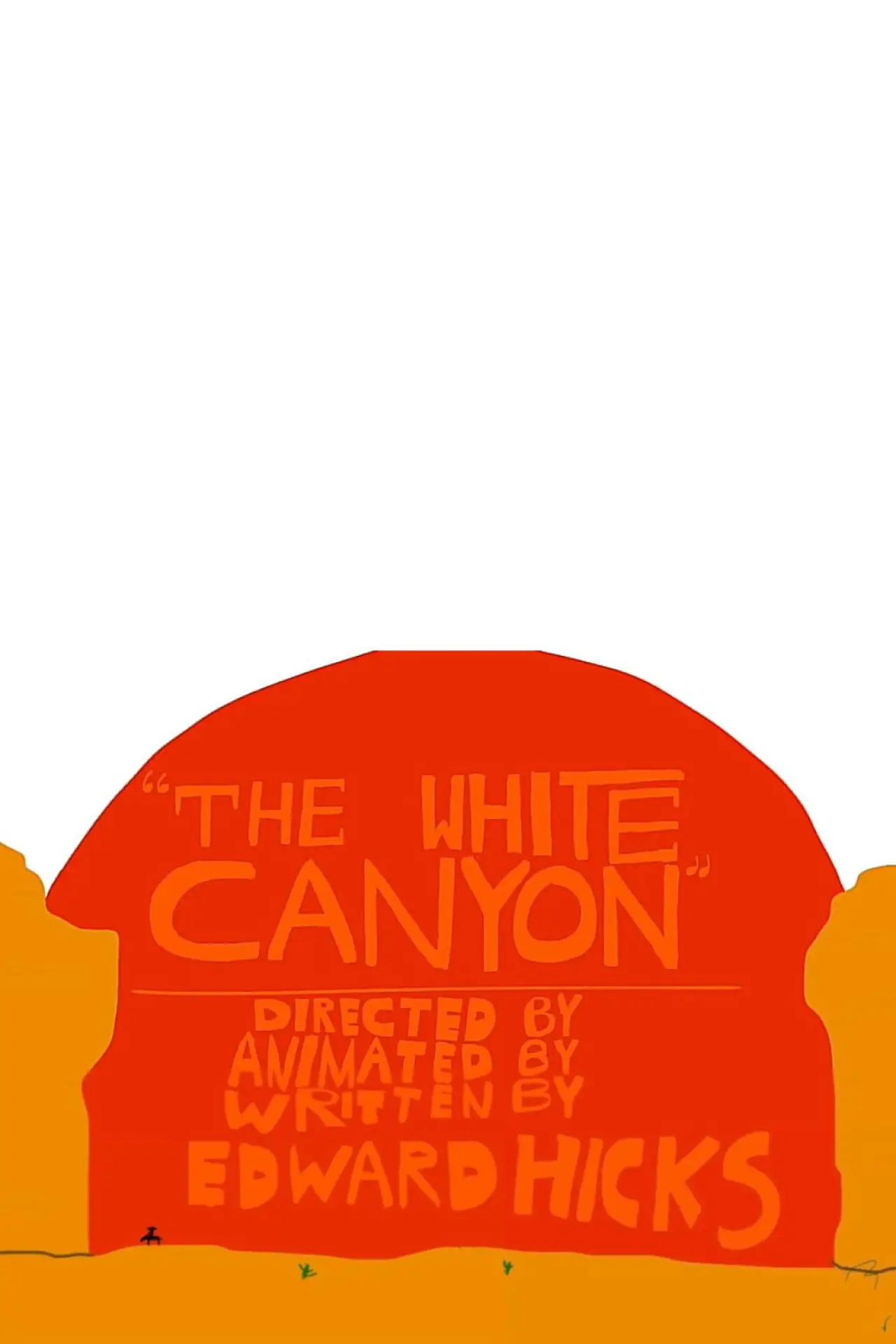 Movie poster "The White Canyon"