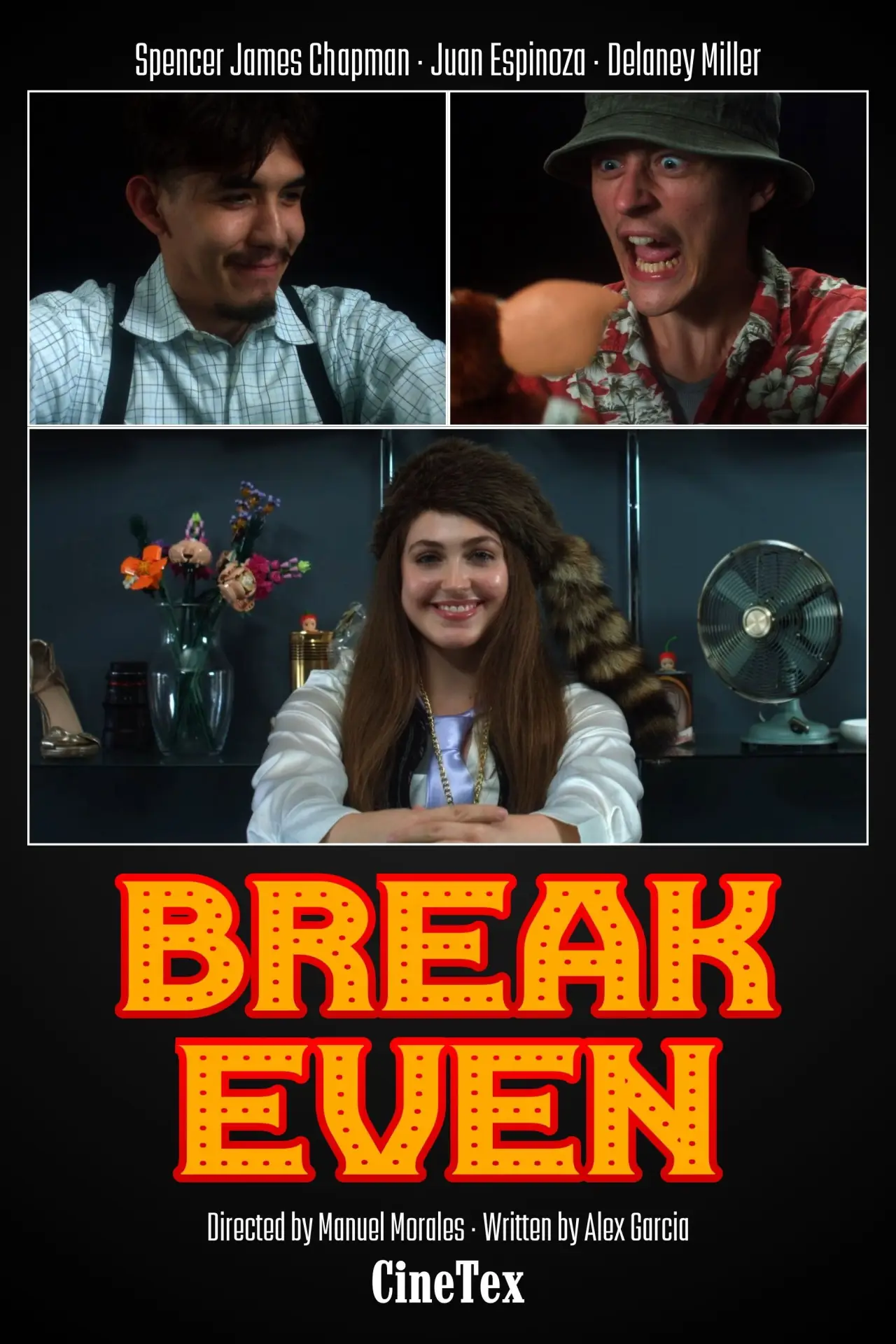 Movie poster "Break Even"
