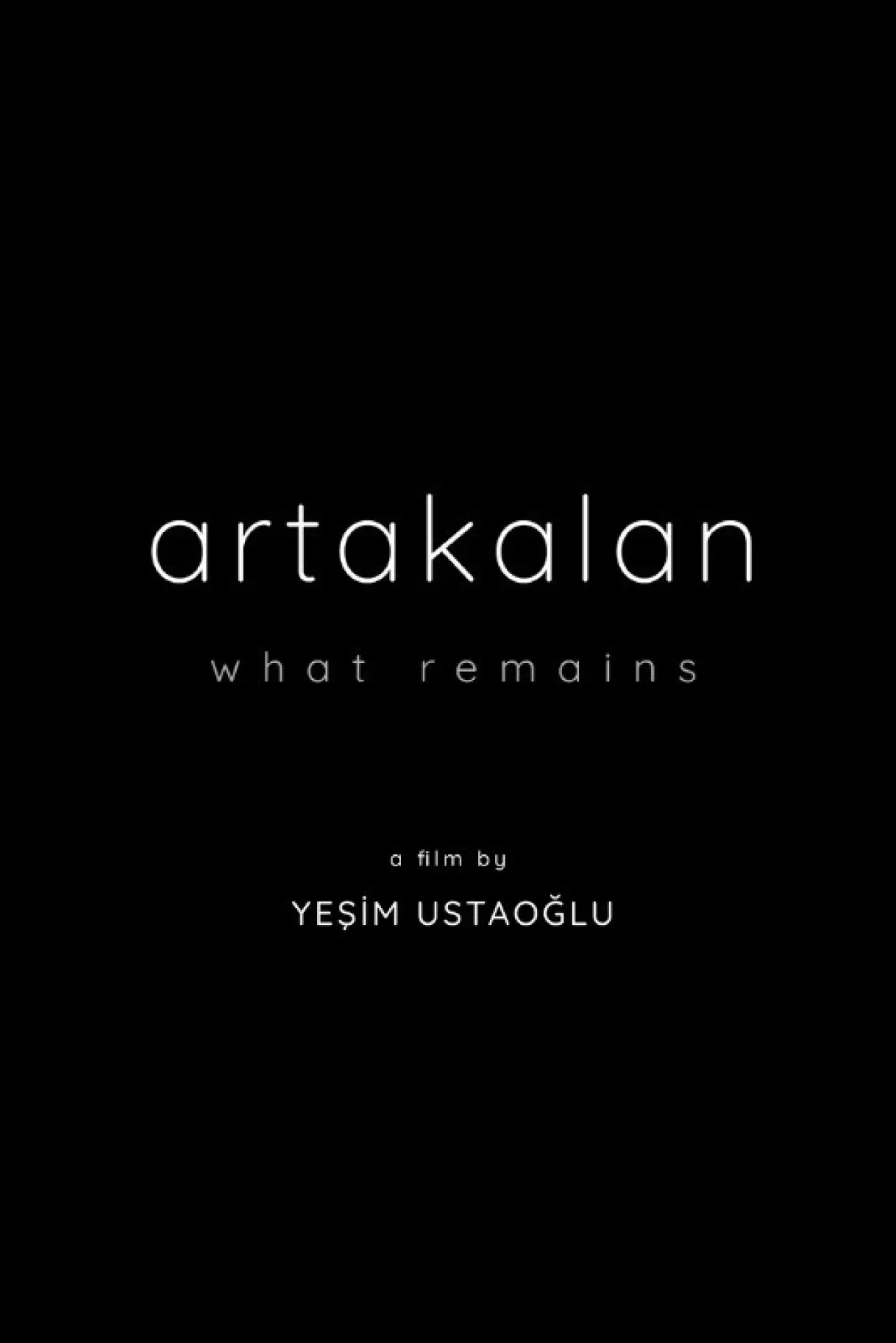 Movie poster "Artakalan"