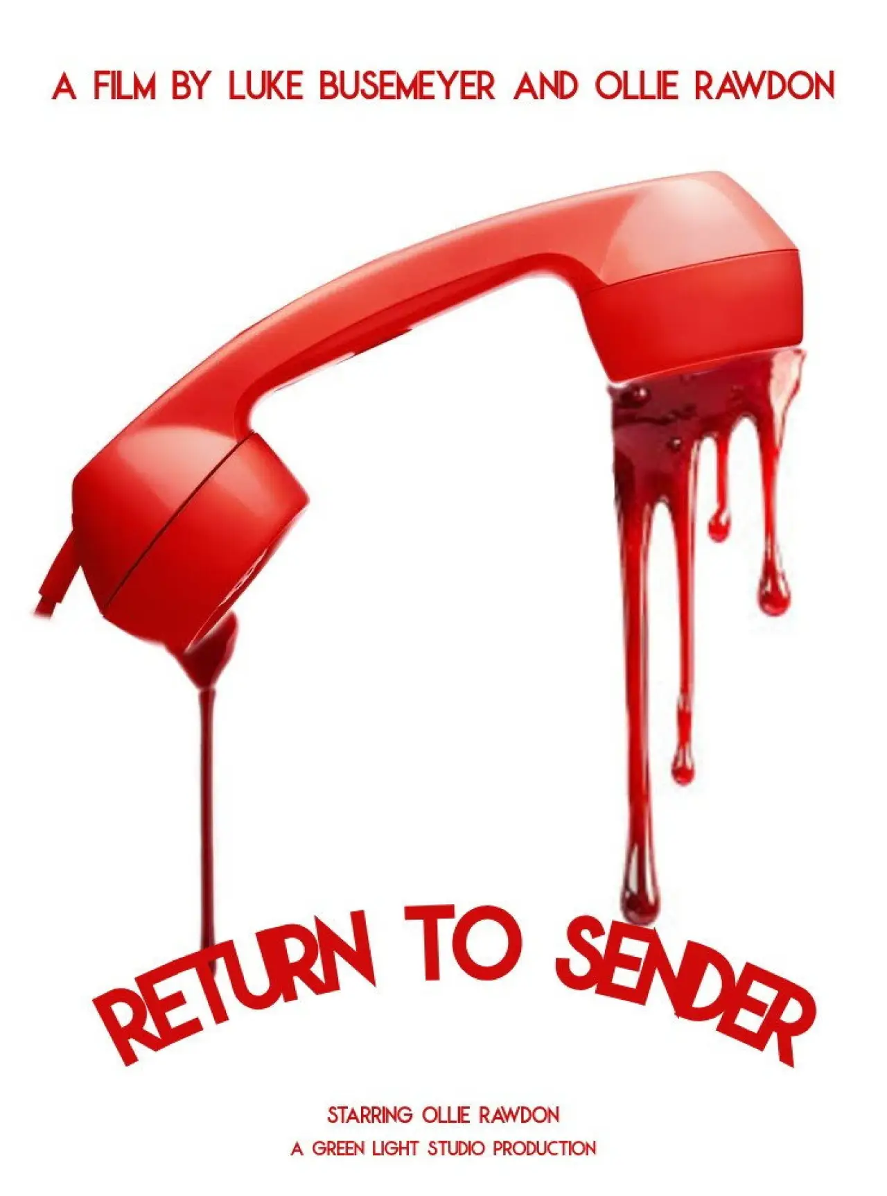 Movie poster "Return to Sender"