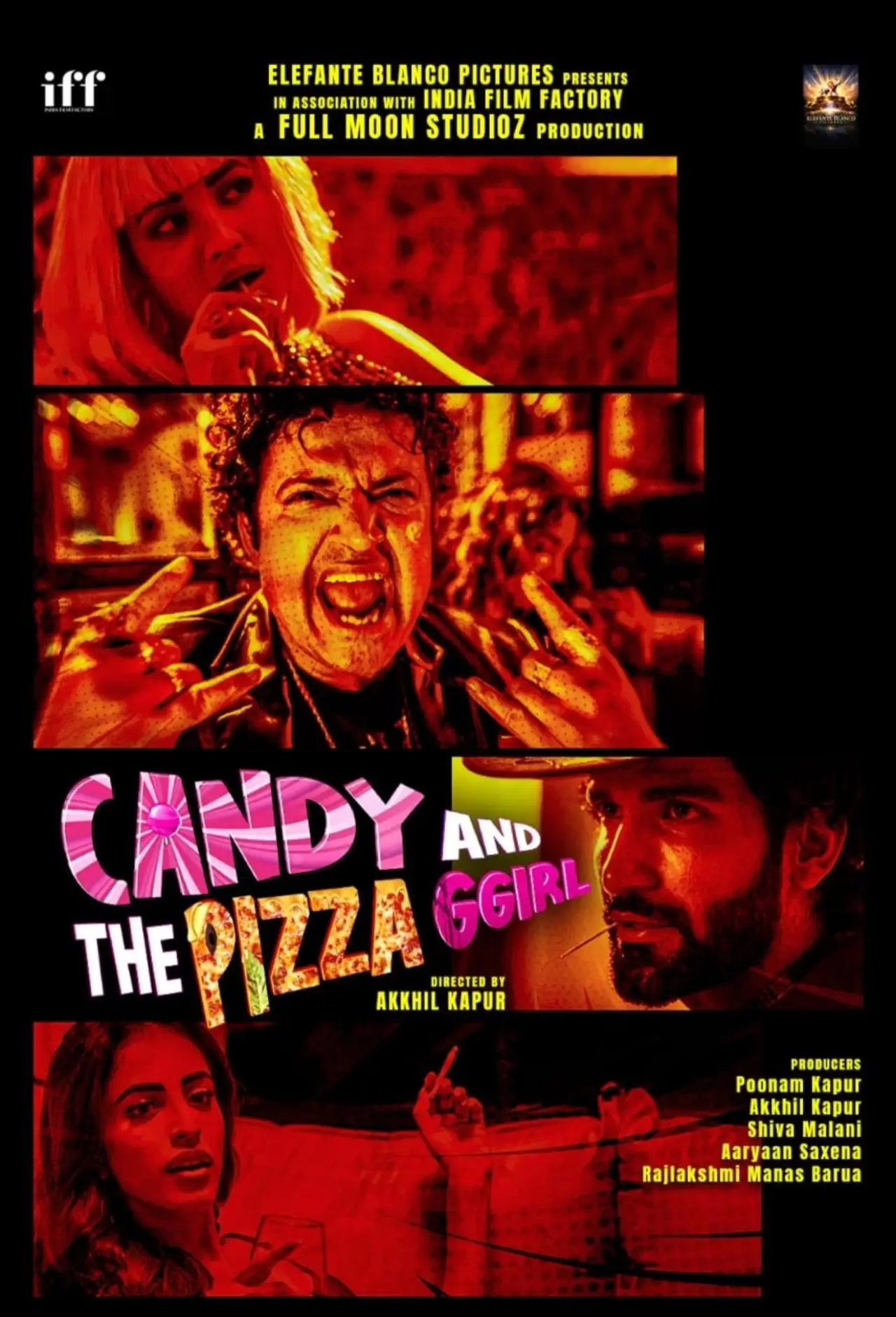 Movie poster "Candy and the Pizza Ggirl"