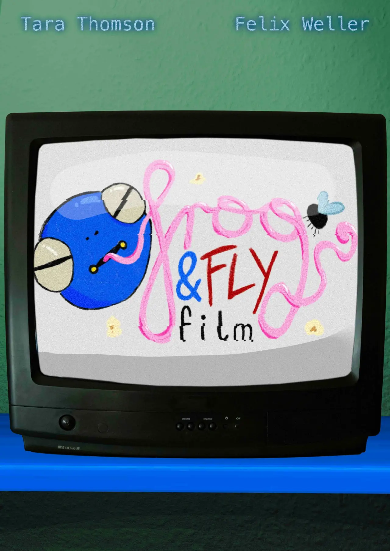 Movie poster "Frog and Fly Film"