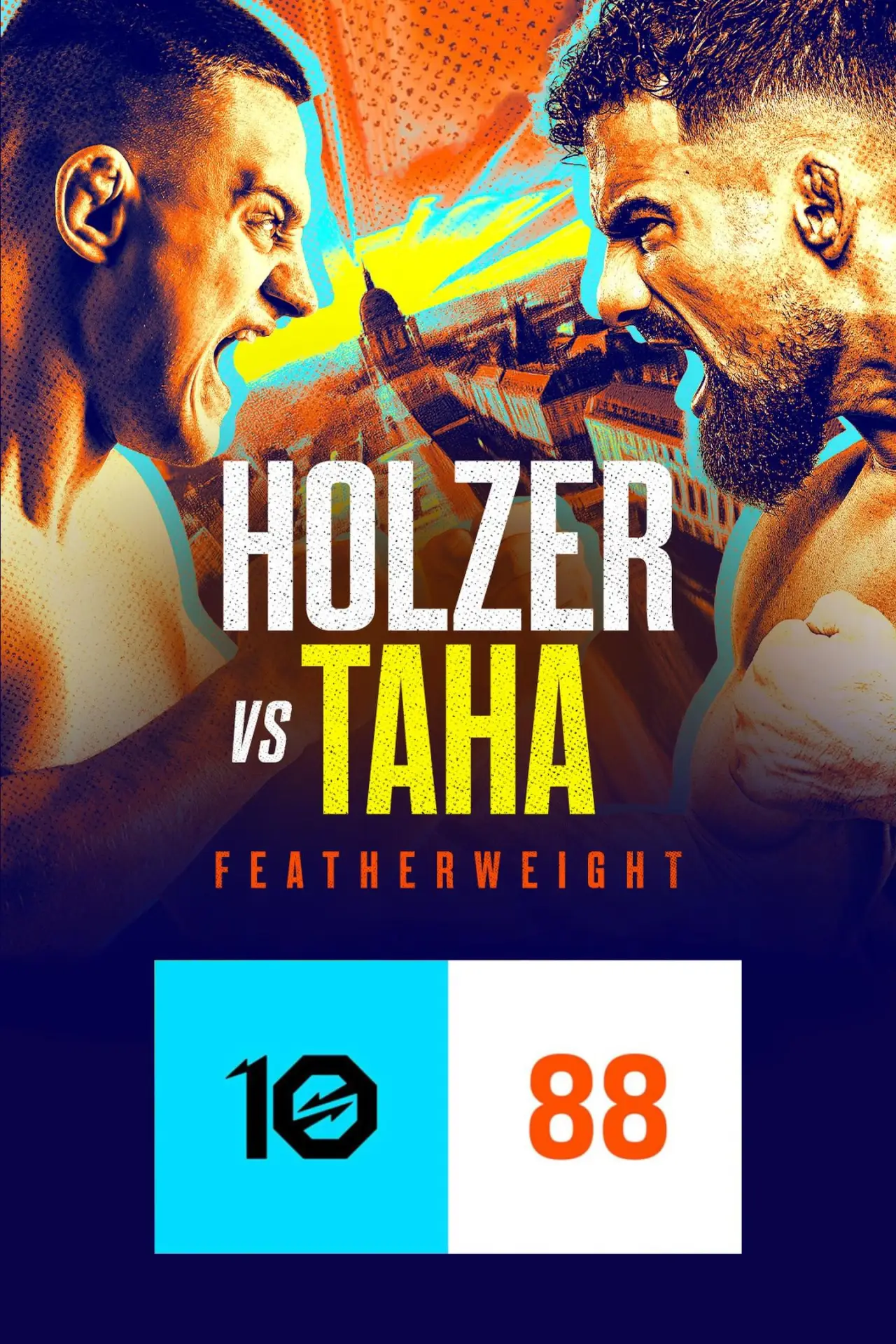 Movie poster "OKTAGON 88: Holzer vs. Taha"