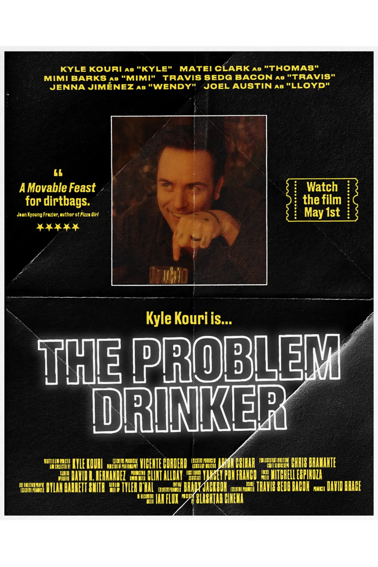 Movie poster "The Problem Drinker"