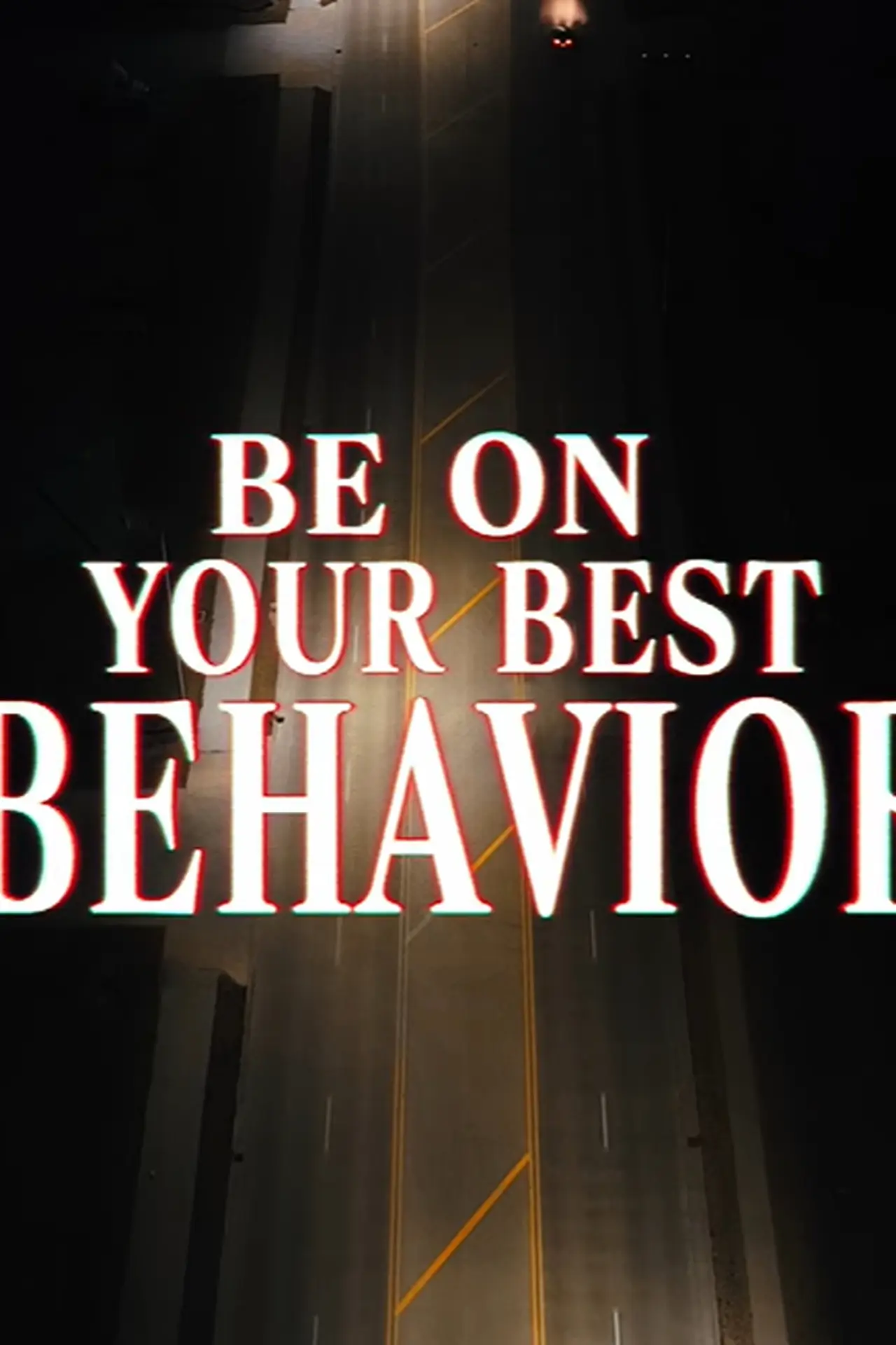 Movie poster "Be On Your Best Behaviour"