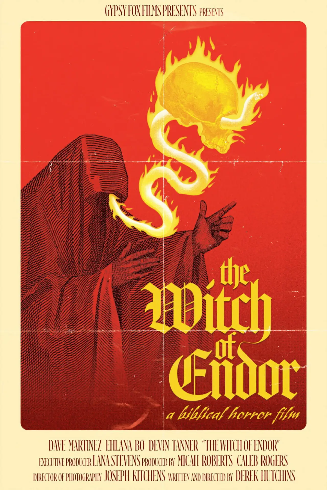 Movie poster "The Witch of Endor"