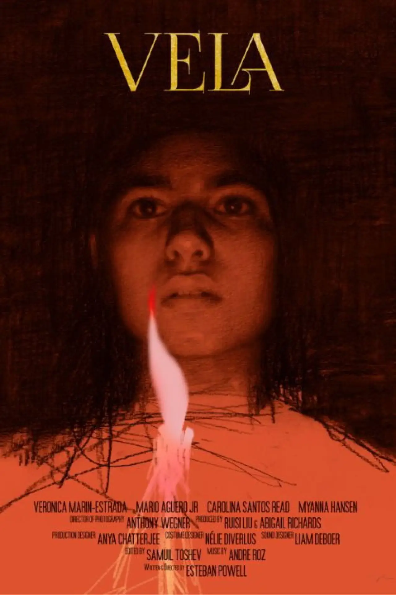 Movie poster "Vela"