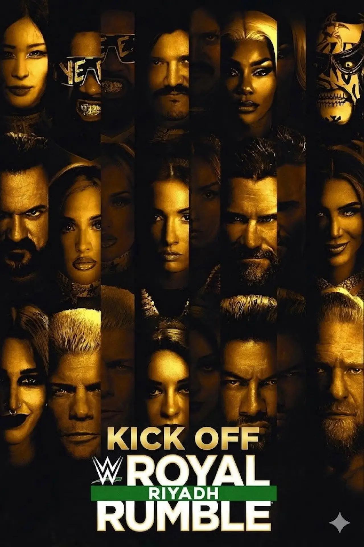 Movie poster "Royal Rumble 2026 Kick Off"