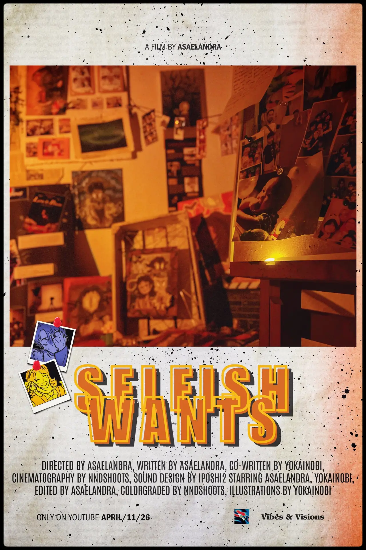 Movie poster "Selfish Wants"