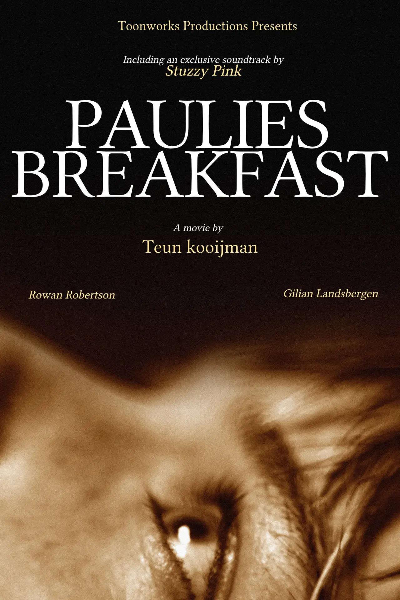 Movie poster "Paulies Breakfast"
