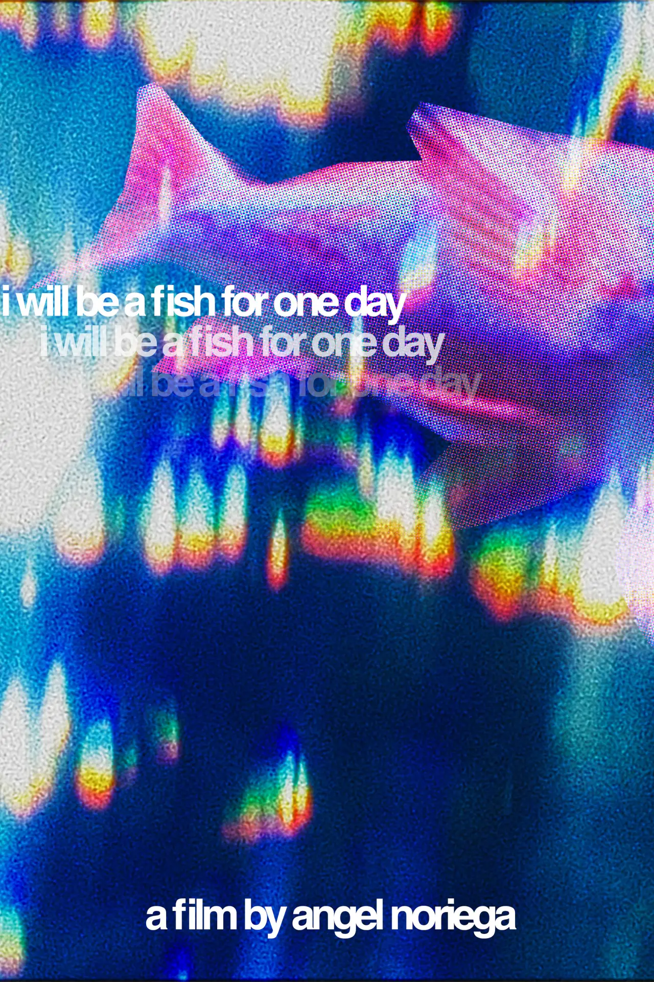 Movie poster "I Will Be A Fish For One Day"